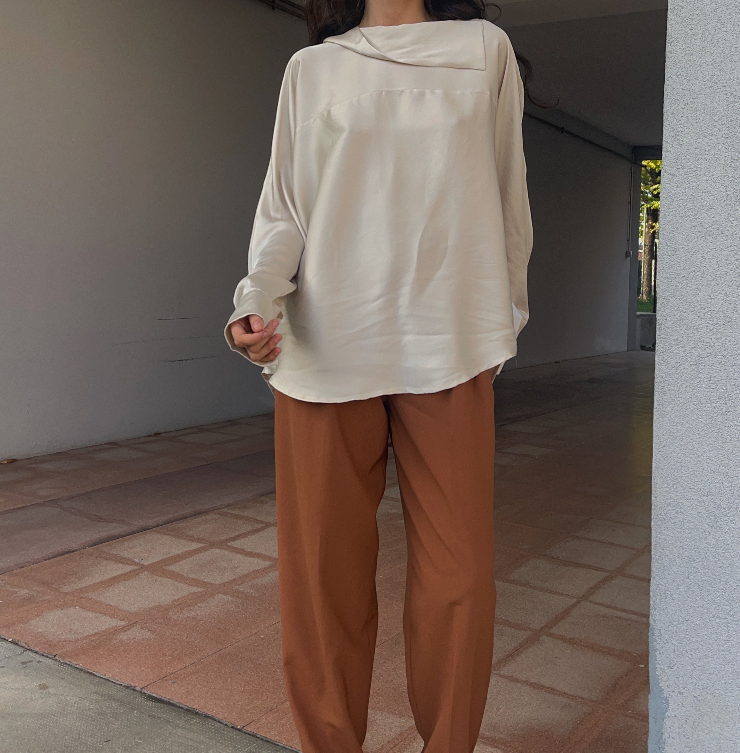 Champagne blusa