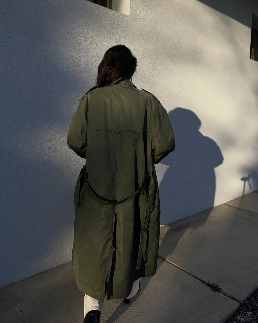 Trench green military