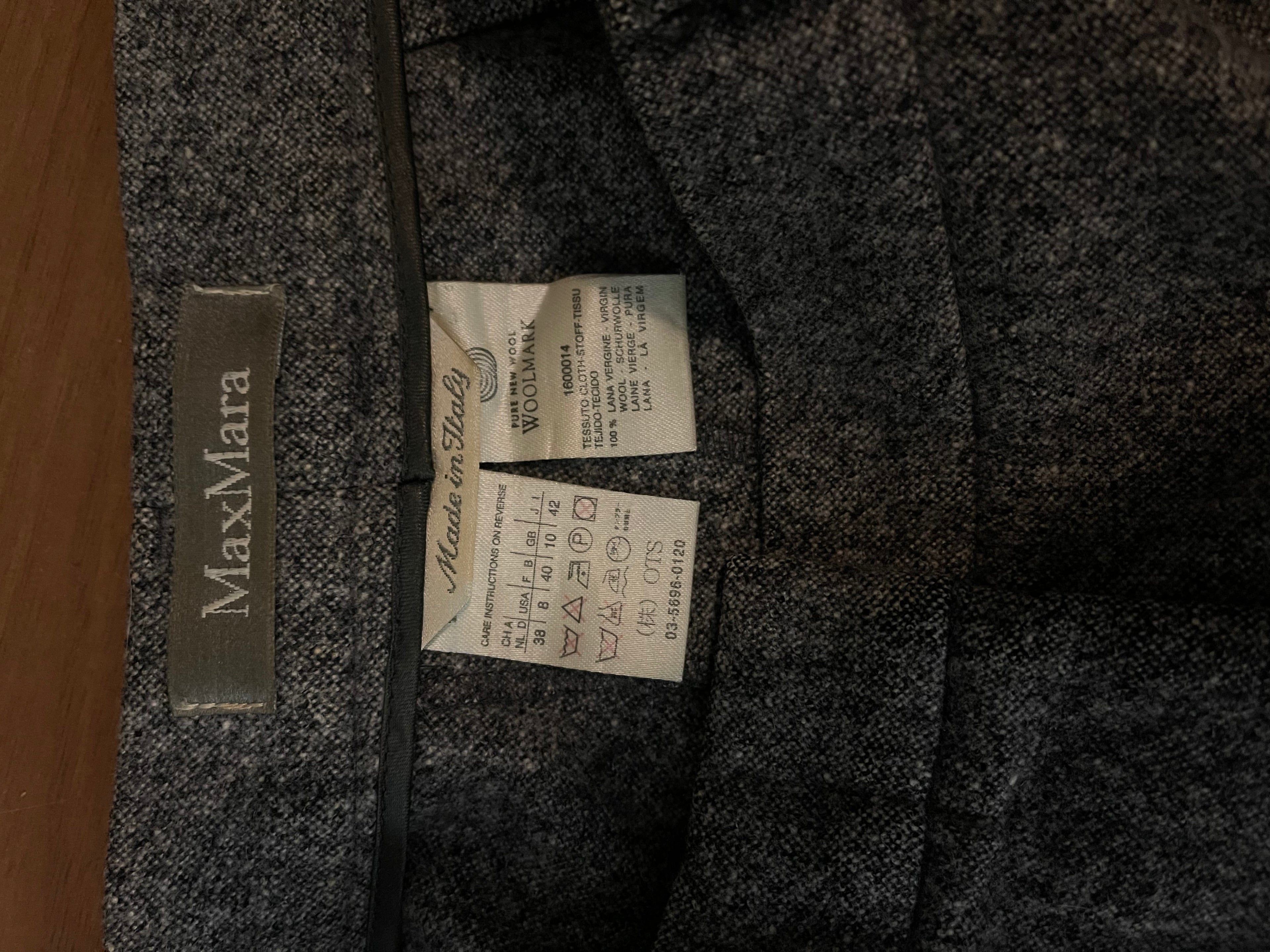 Max Mara sale e pepe wool trousers