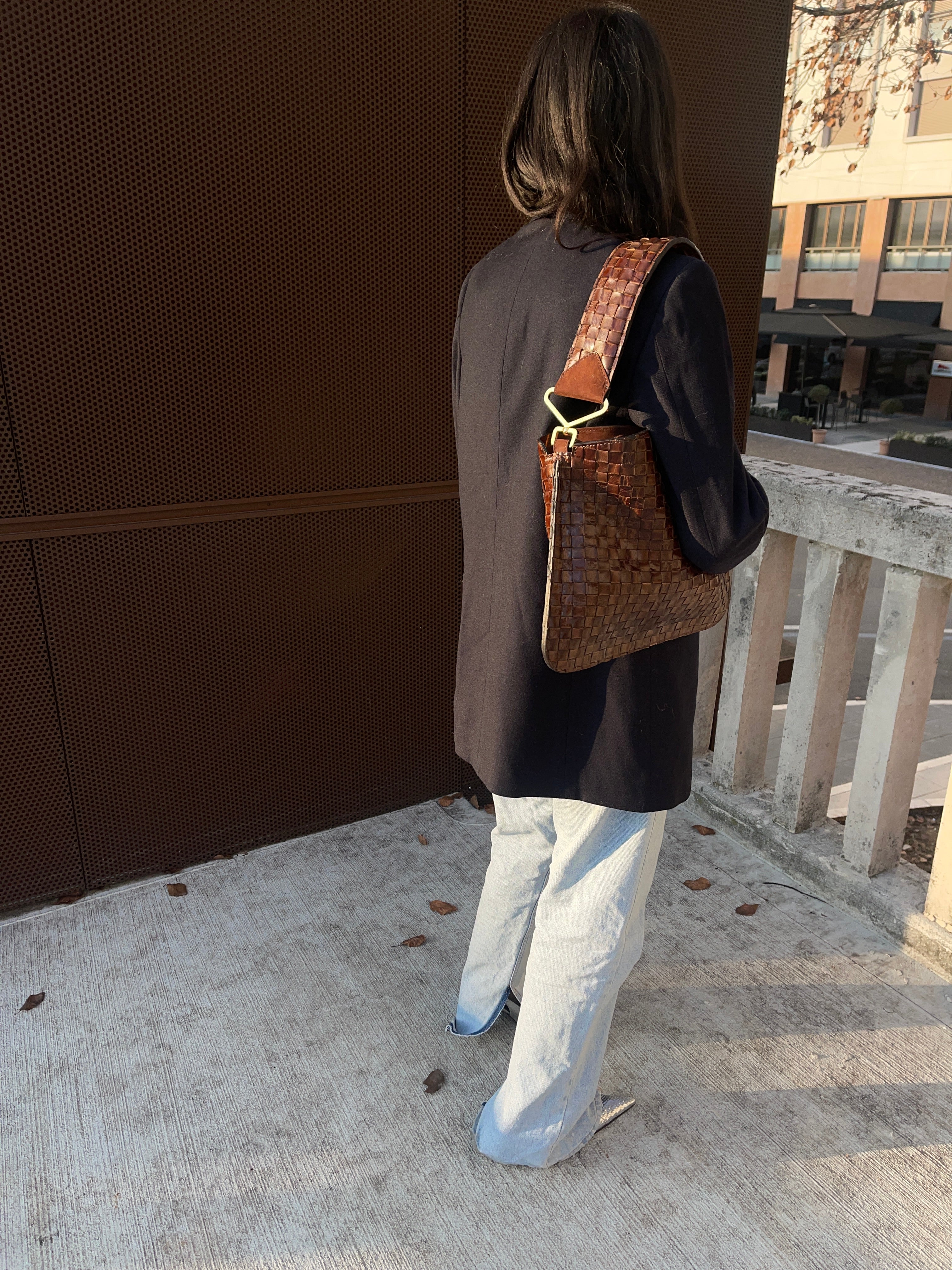 Blue  wool blazer