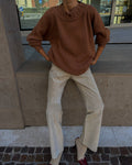 Maxi pull over angora blend