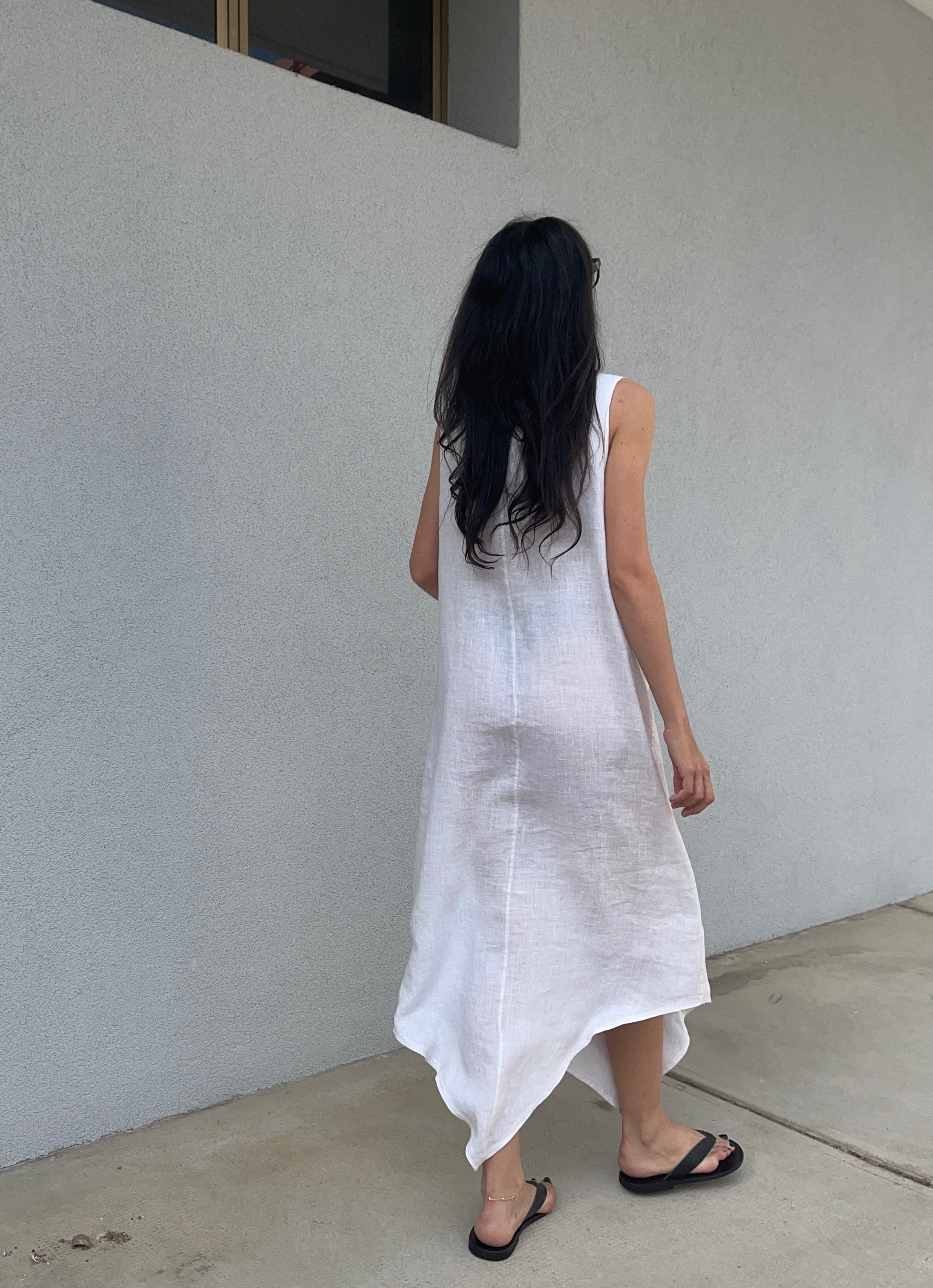 100 linen dress