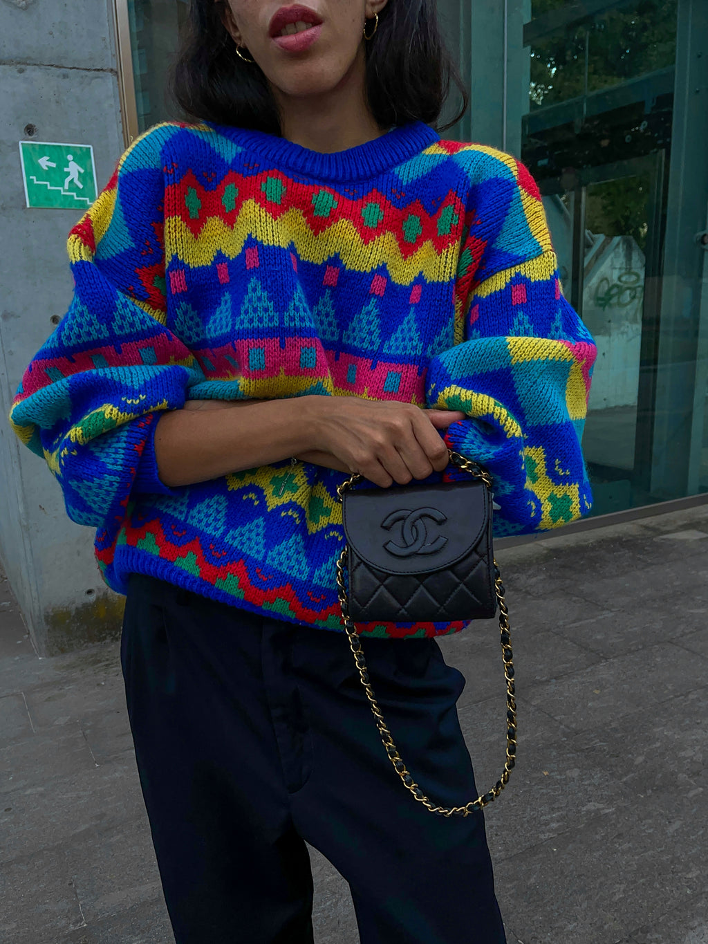 Colourful jumper