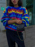 Colourful jumper