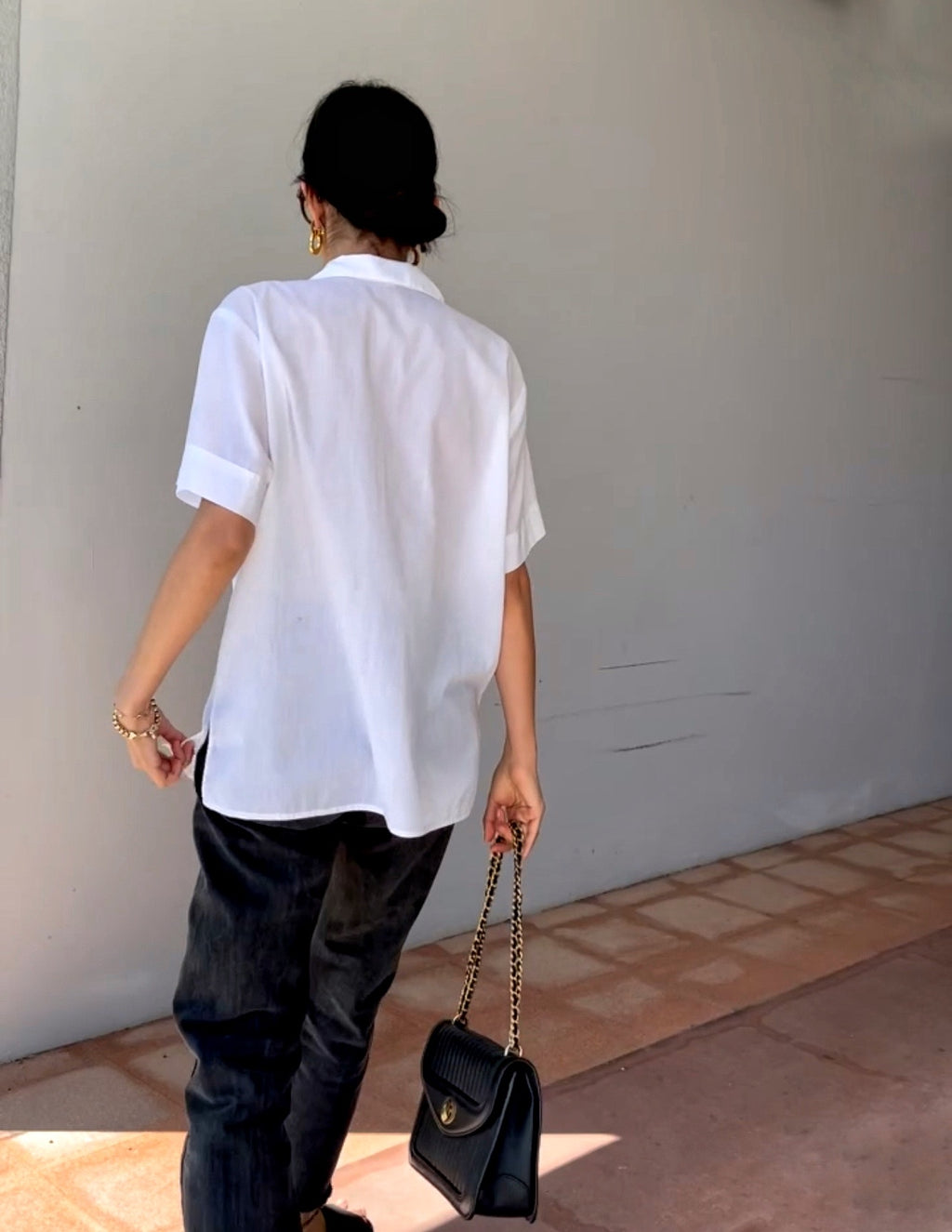 Cotton BOXY shirt