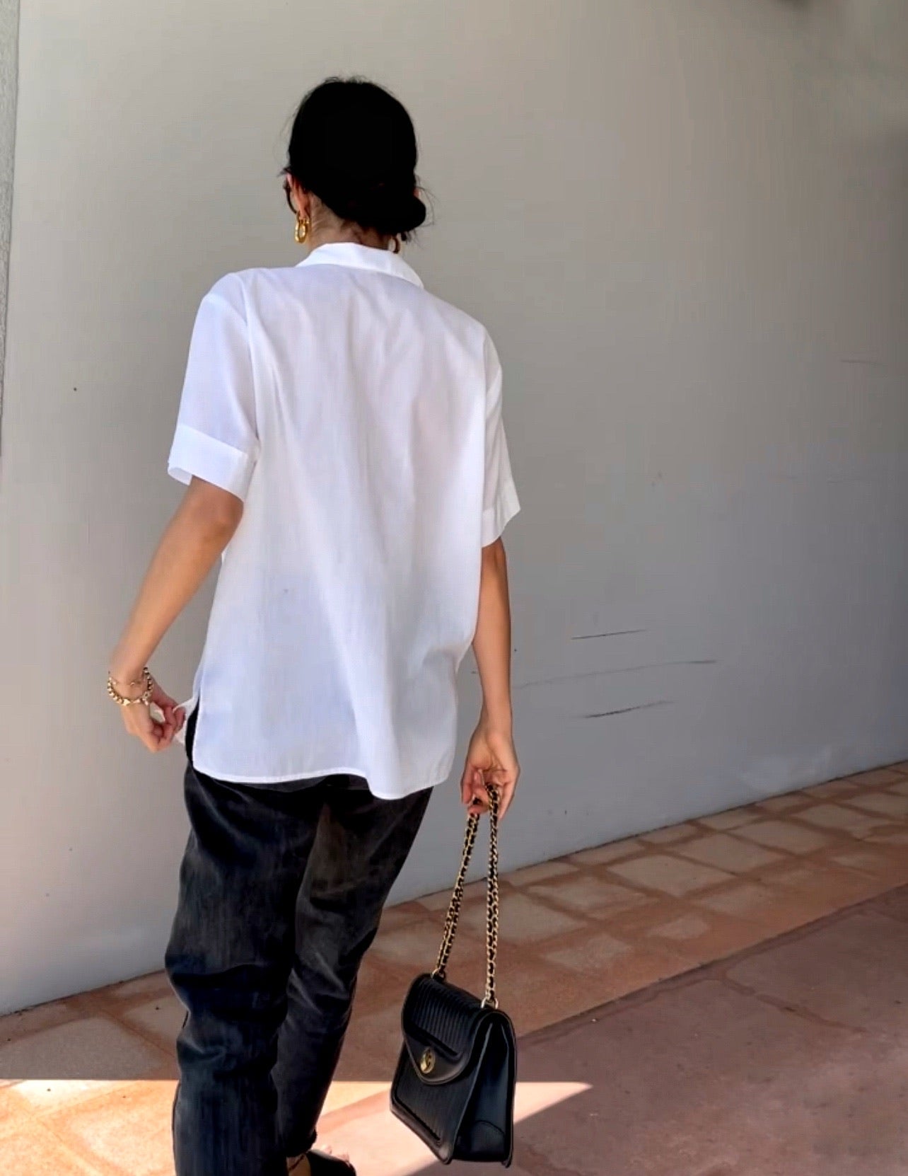 Cotton BOXY shirt