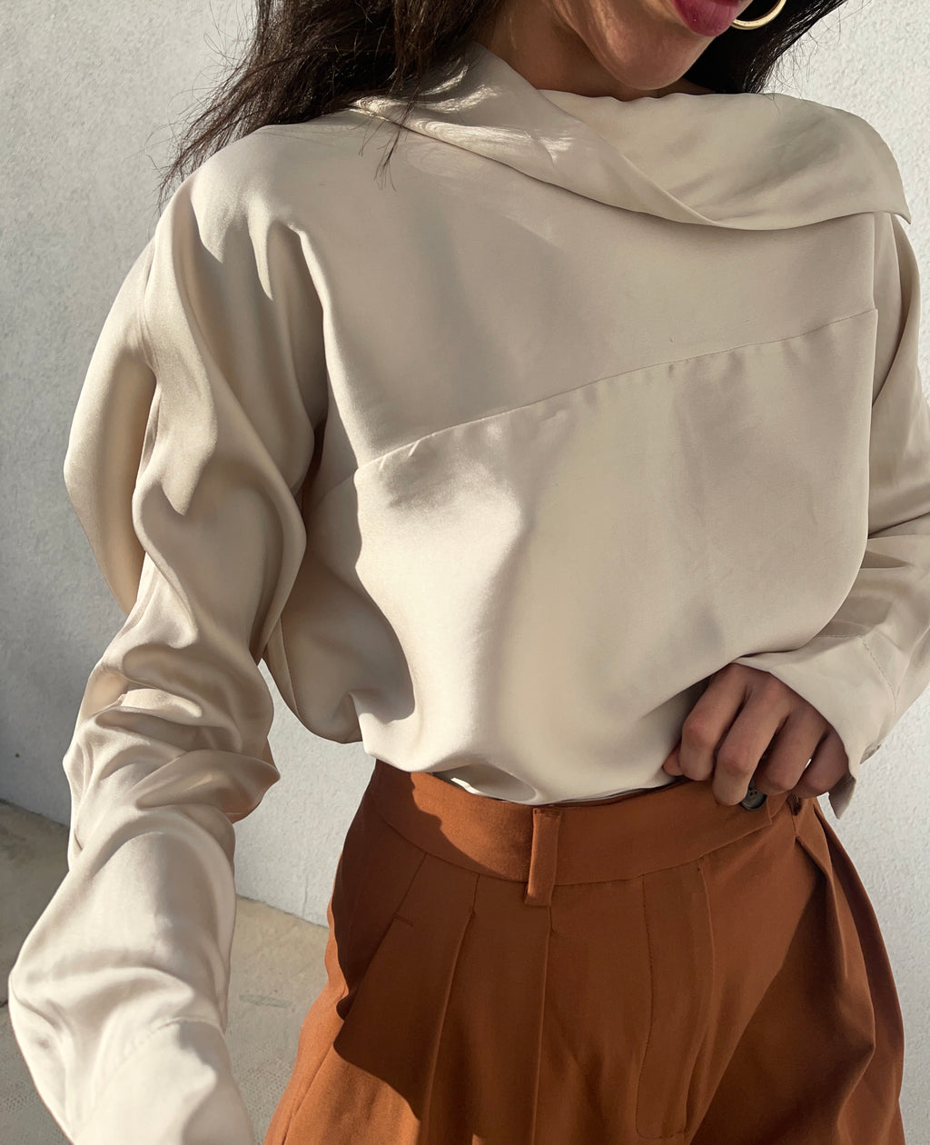 Champagne blusa