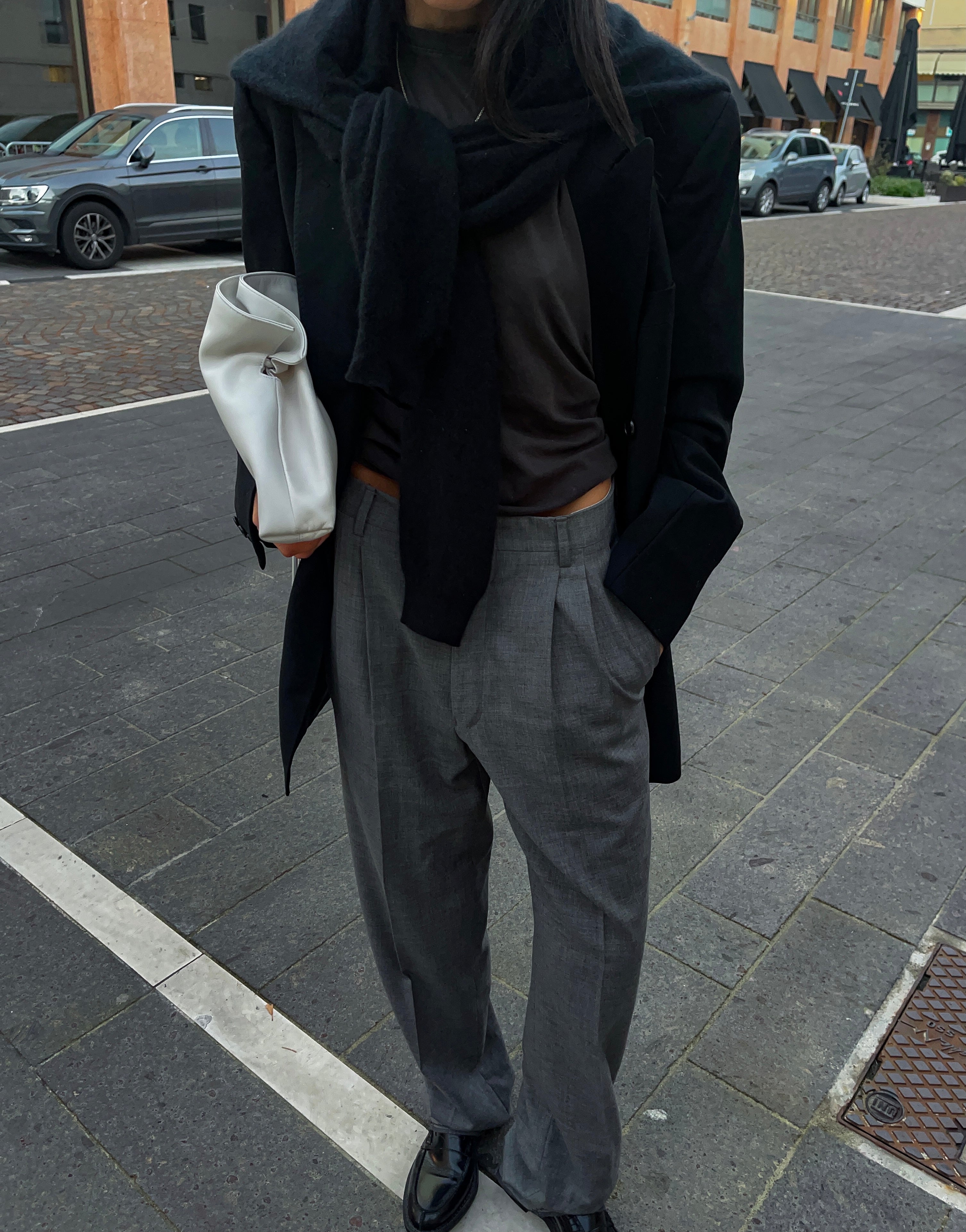 100 wool black blazer