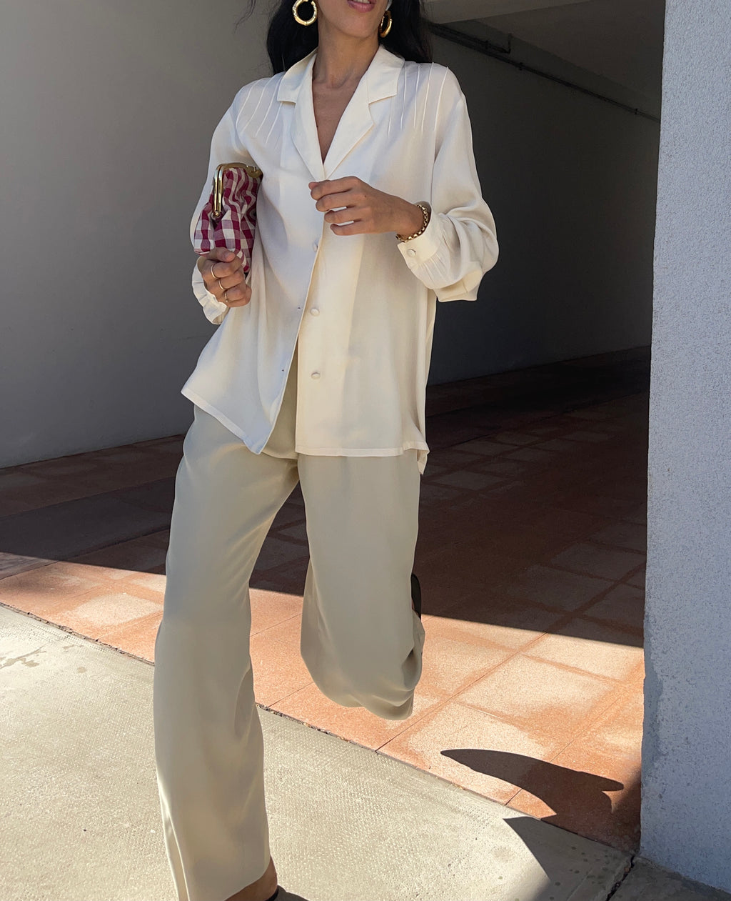 100 silk shirt