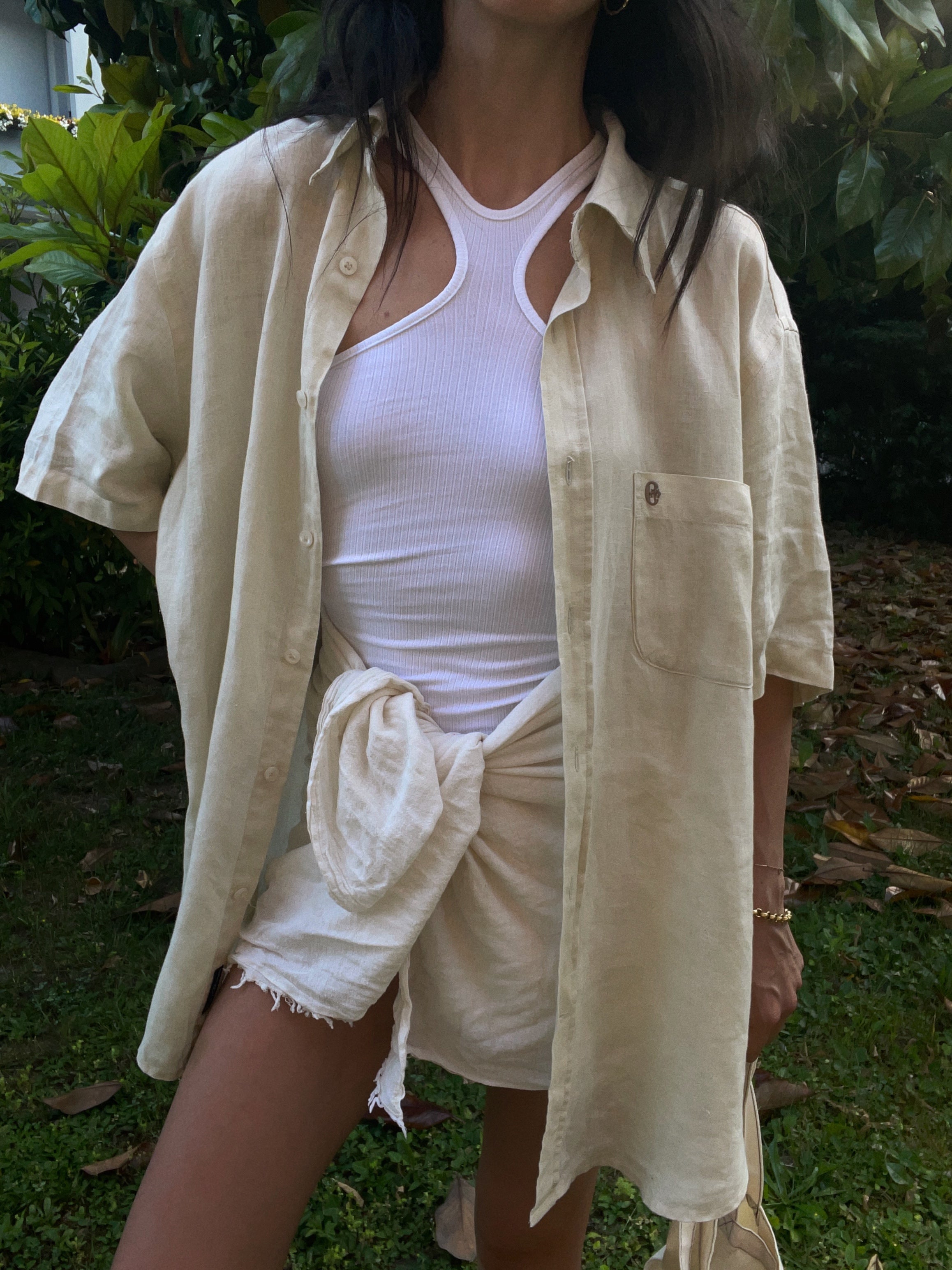 100 linen shirt