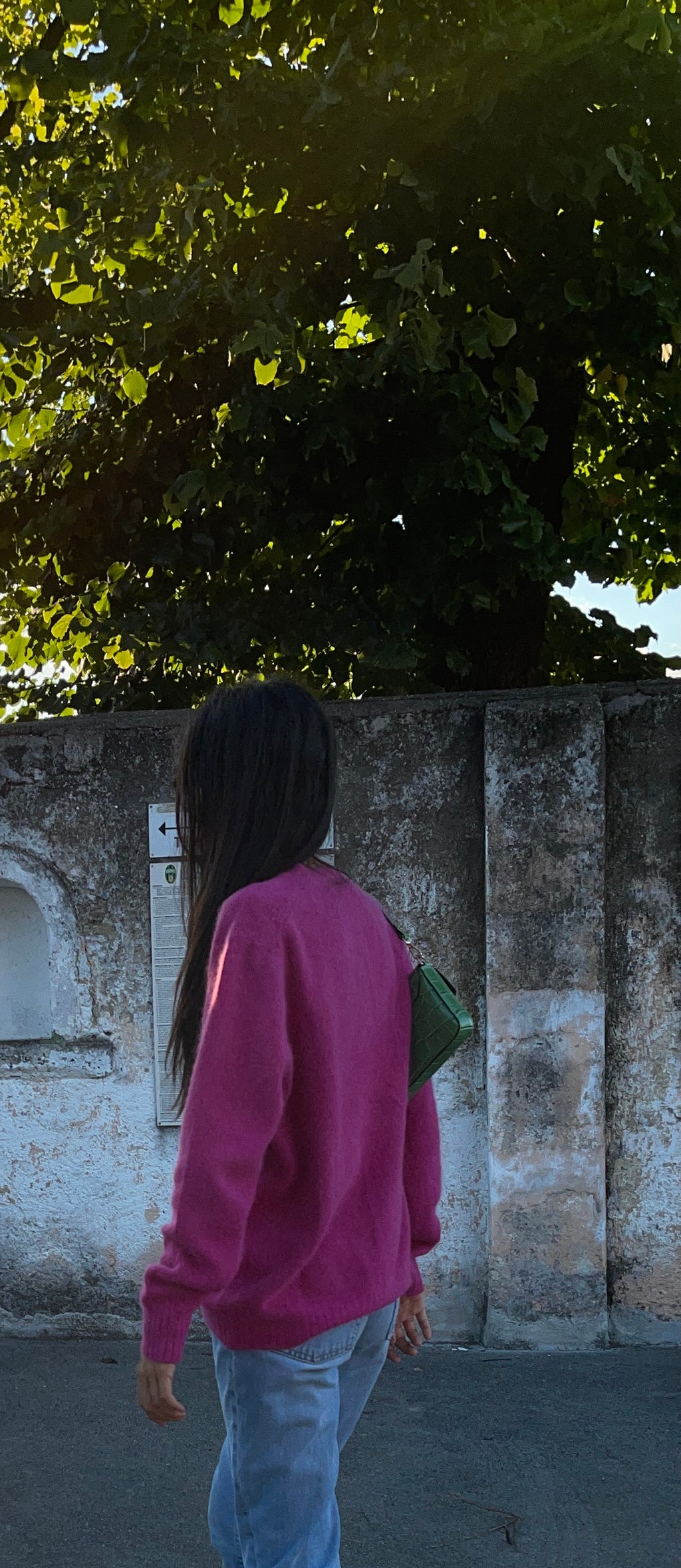 Wool cardigan