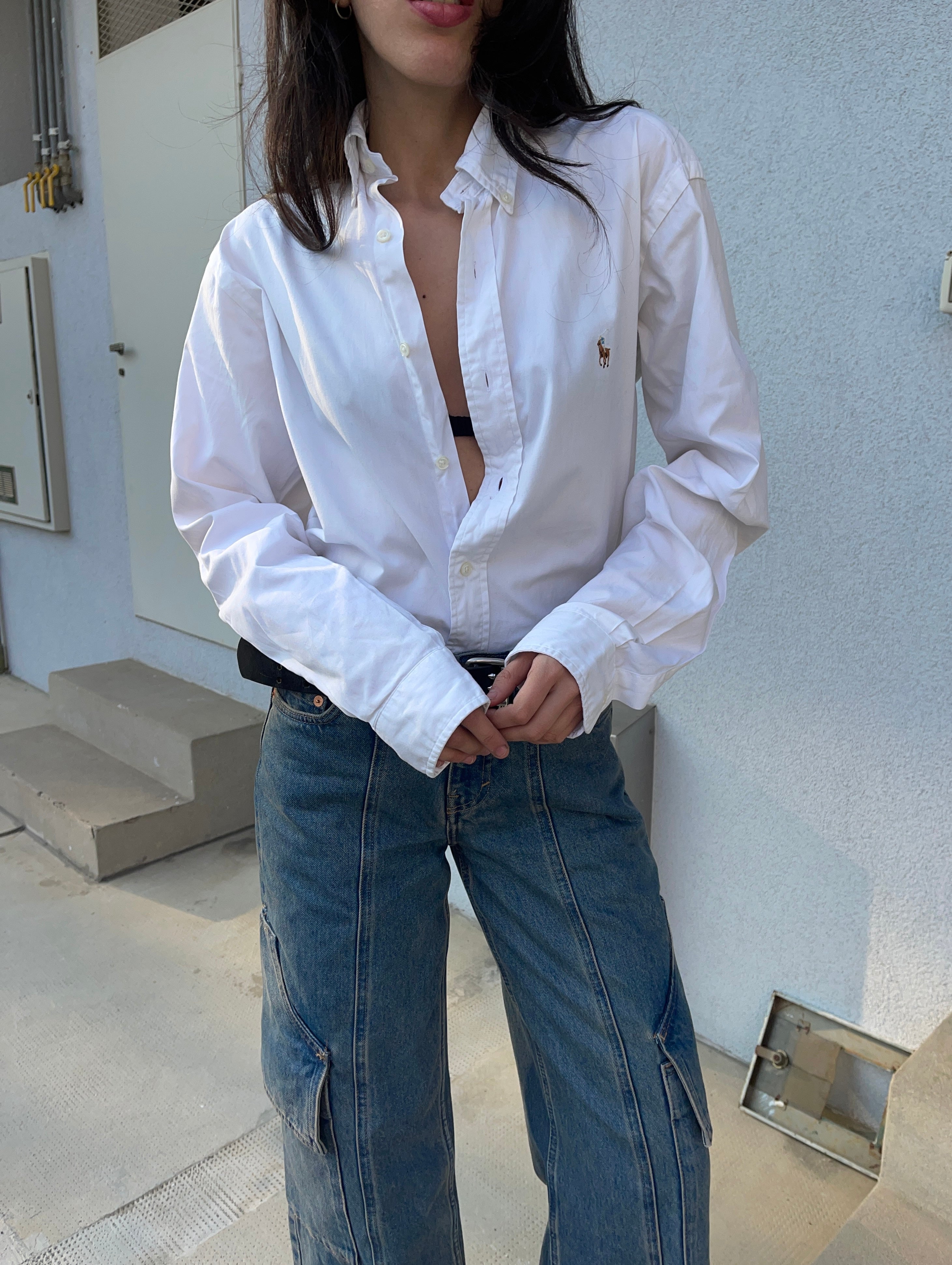 Vintage RL white shirt