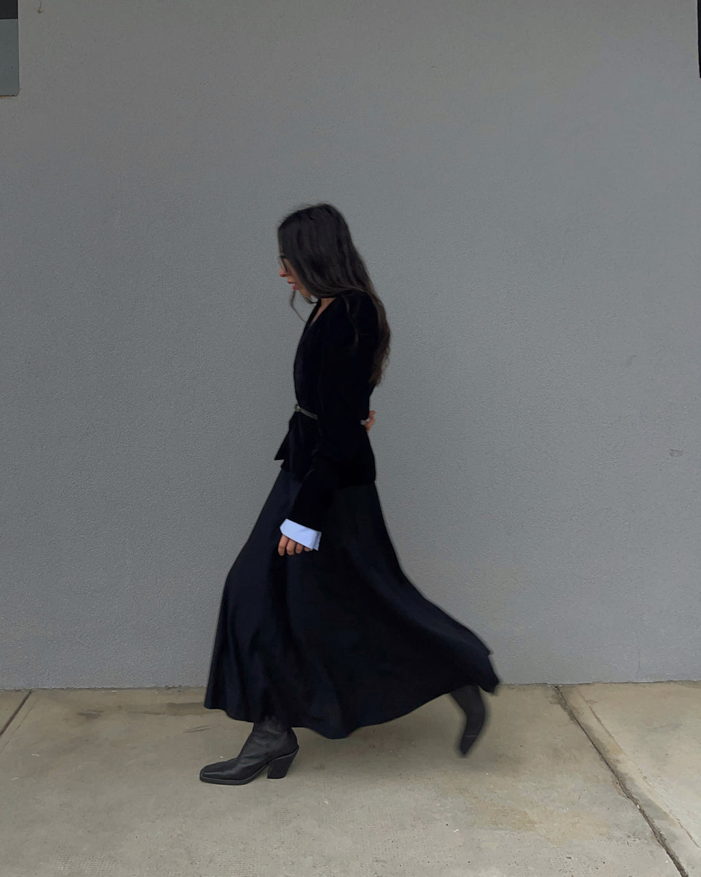 Mega wool skirt