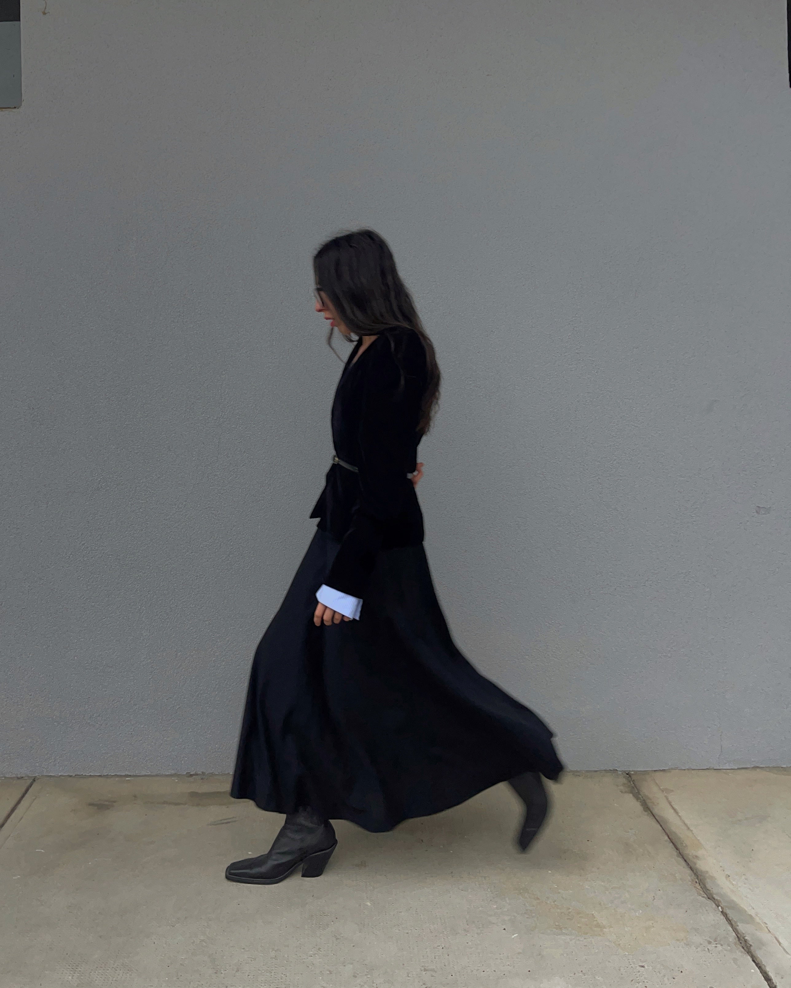 Mega wool skirt