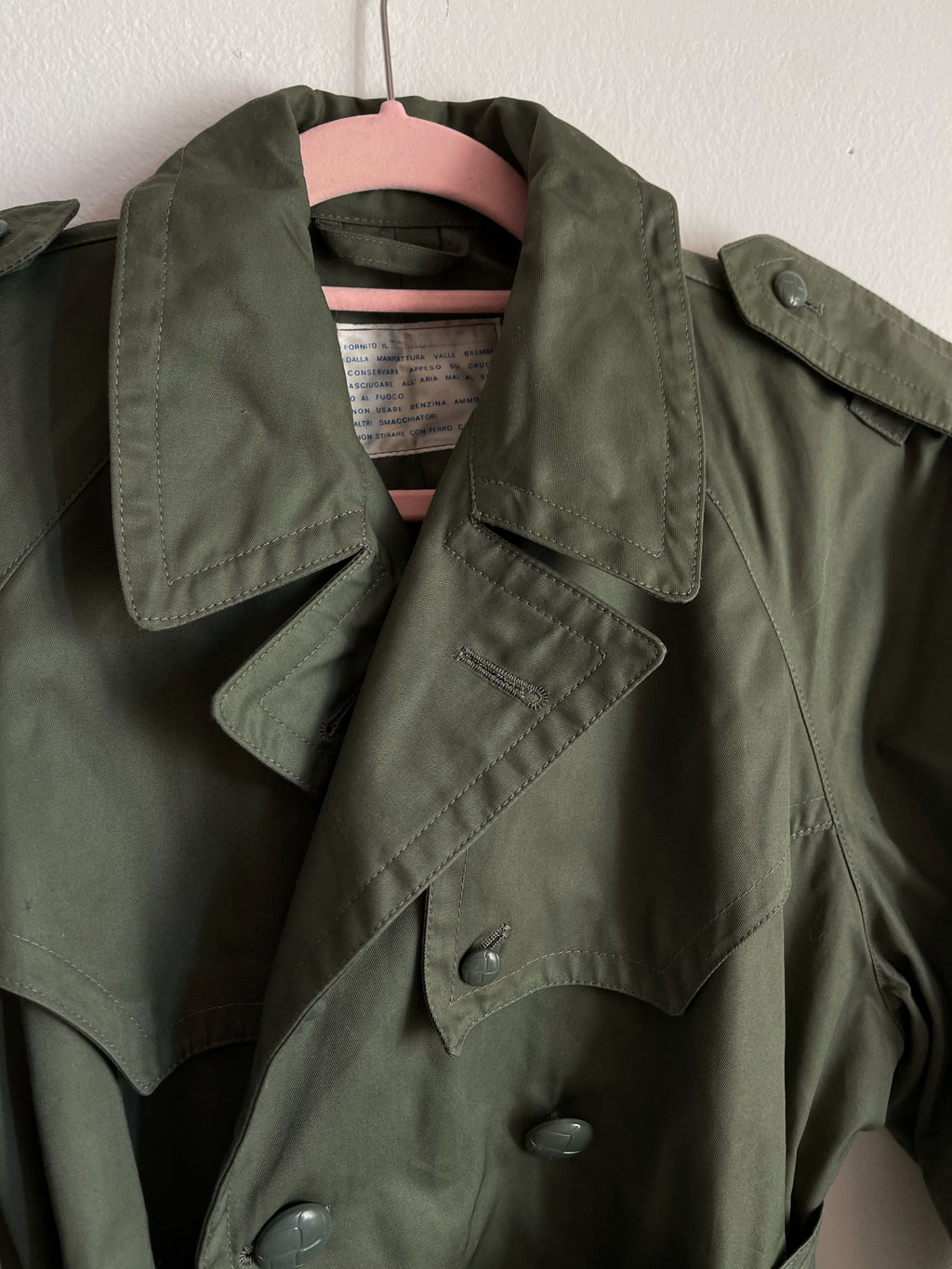 Trench green military