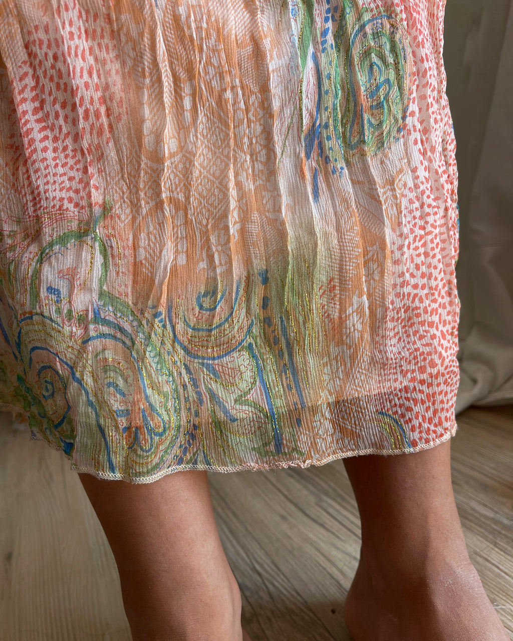 100 silk dress