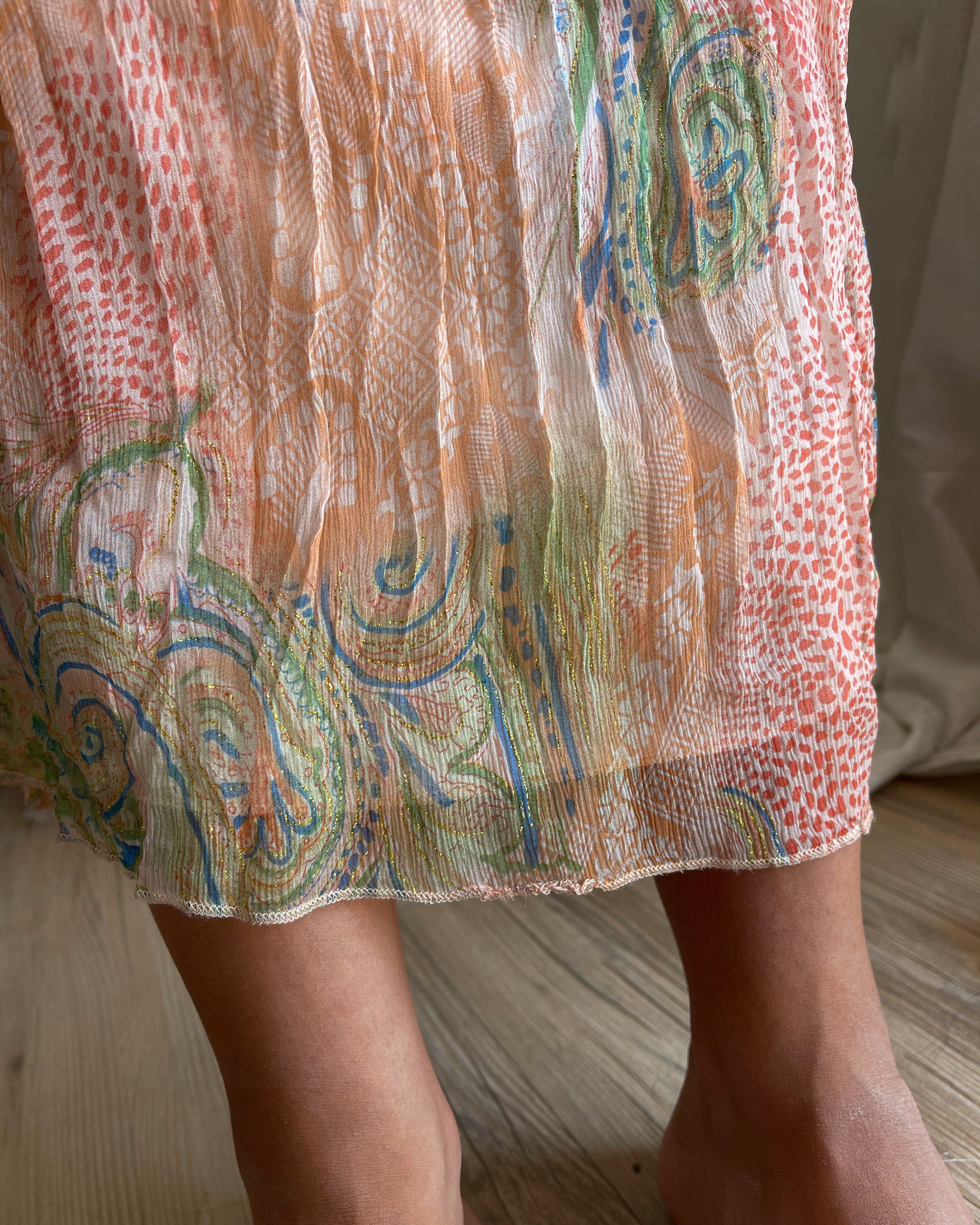 100 silk dress