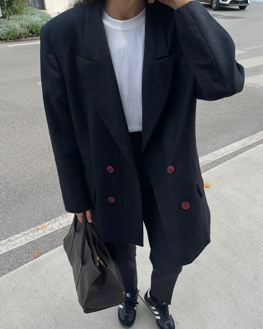 Grey blazer
