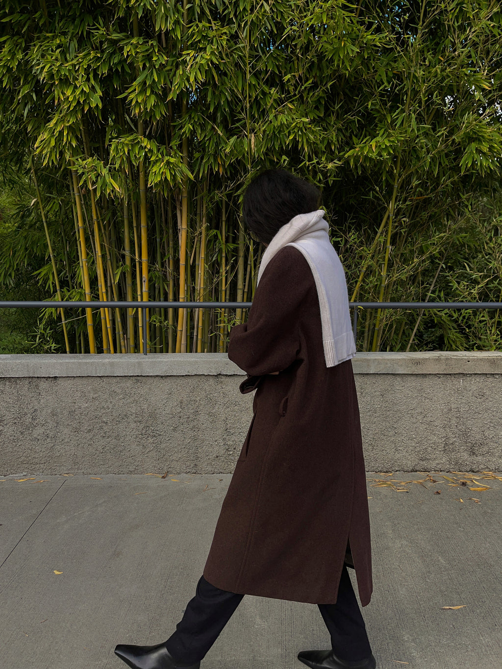 Brown chocolate coat