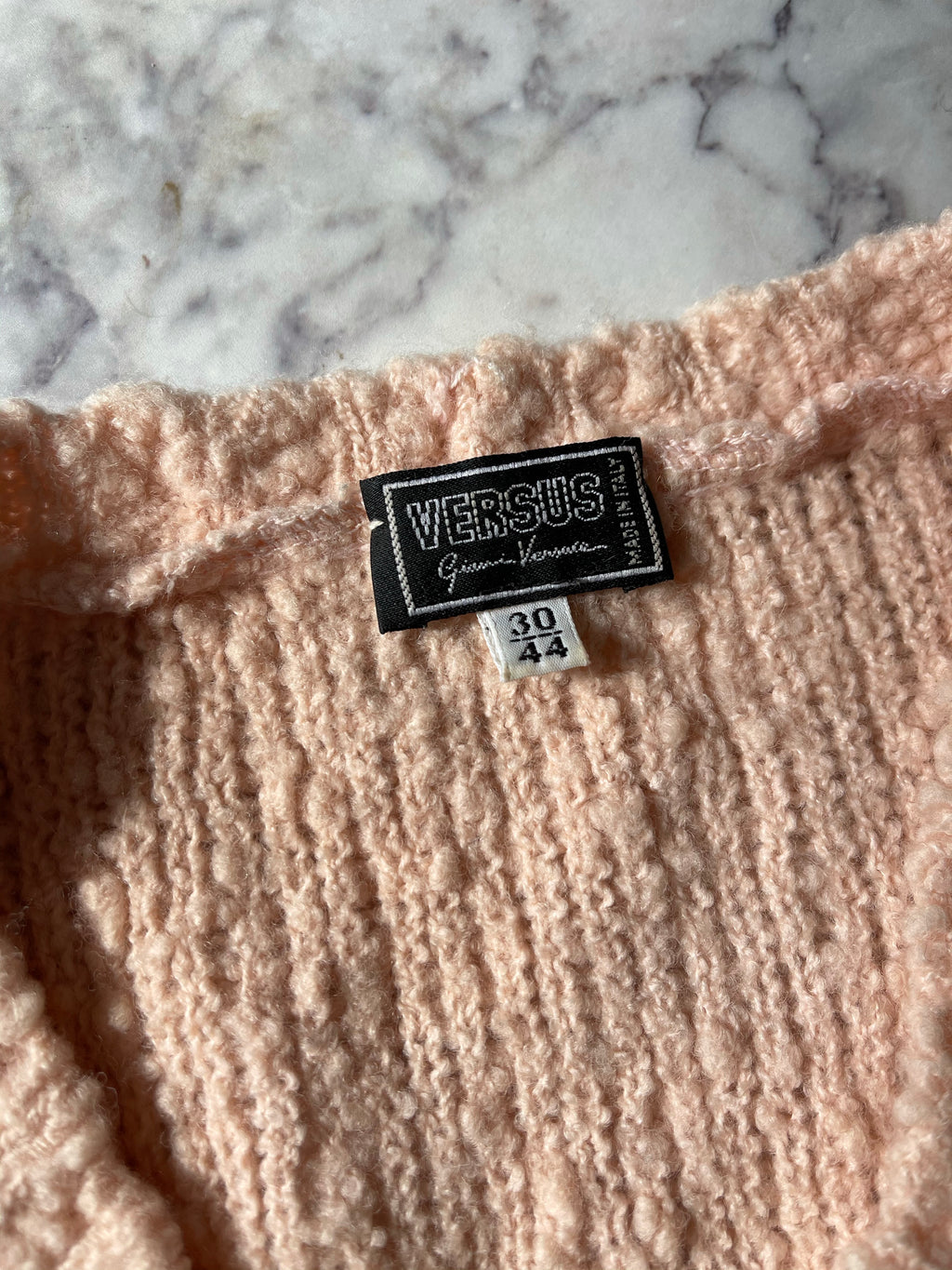 Versace cardigan medusa buttons
