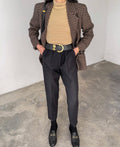 100 wool trousers