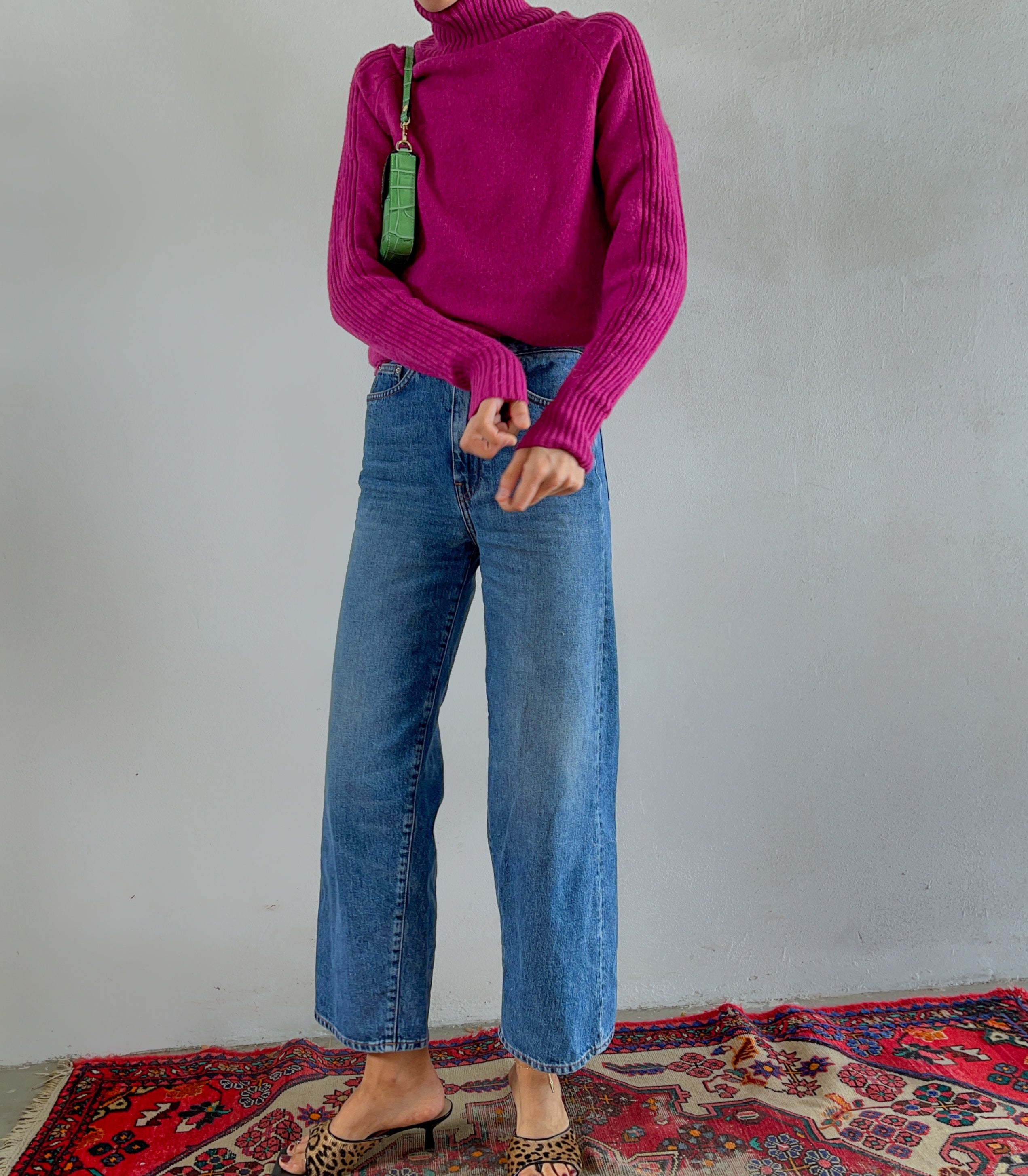 Magenta pullover