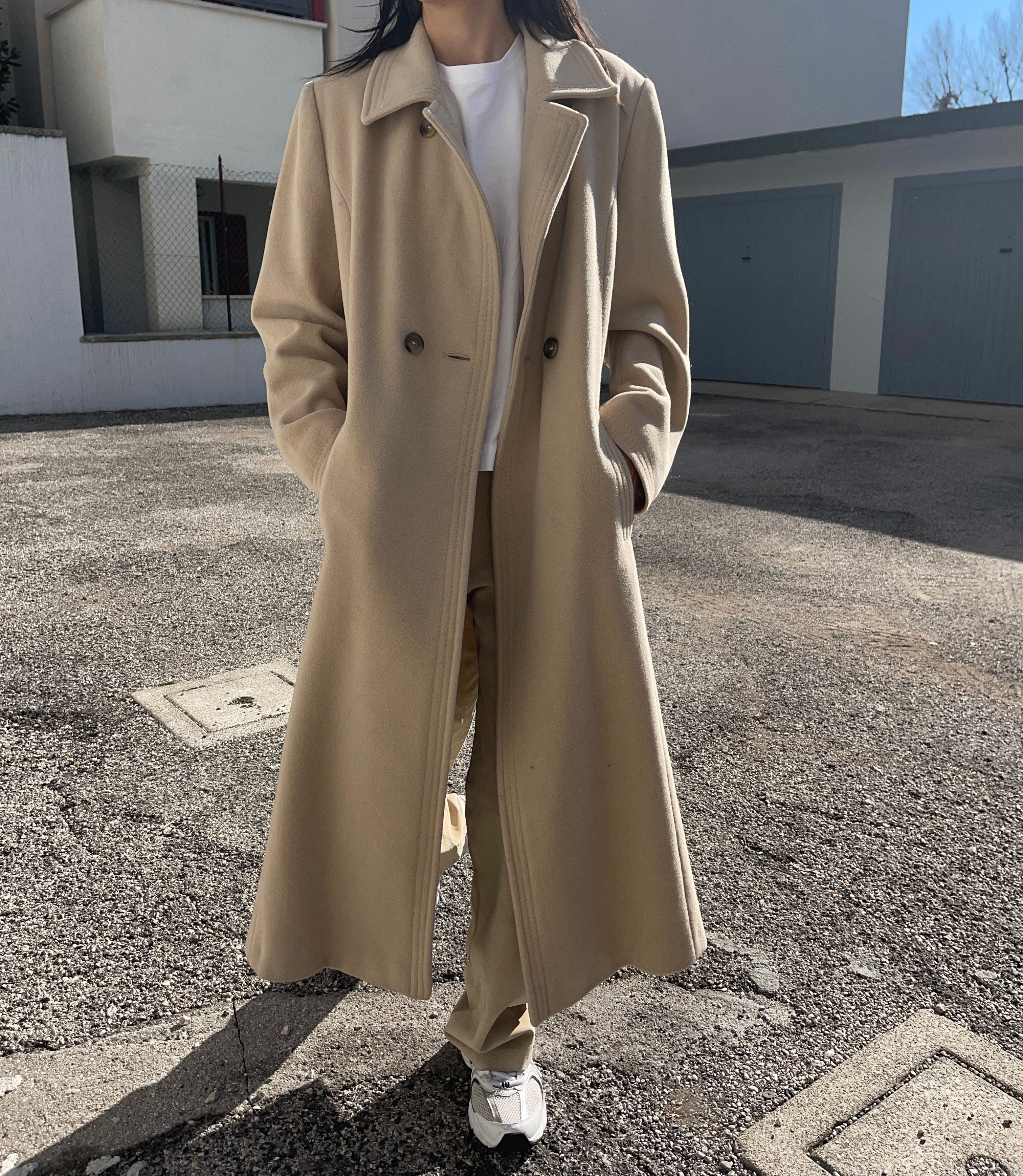 Cappotto beige