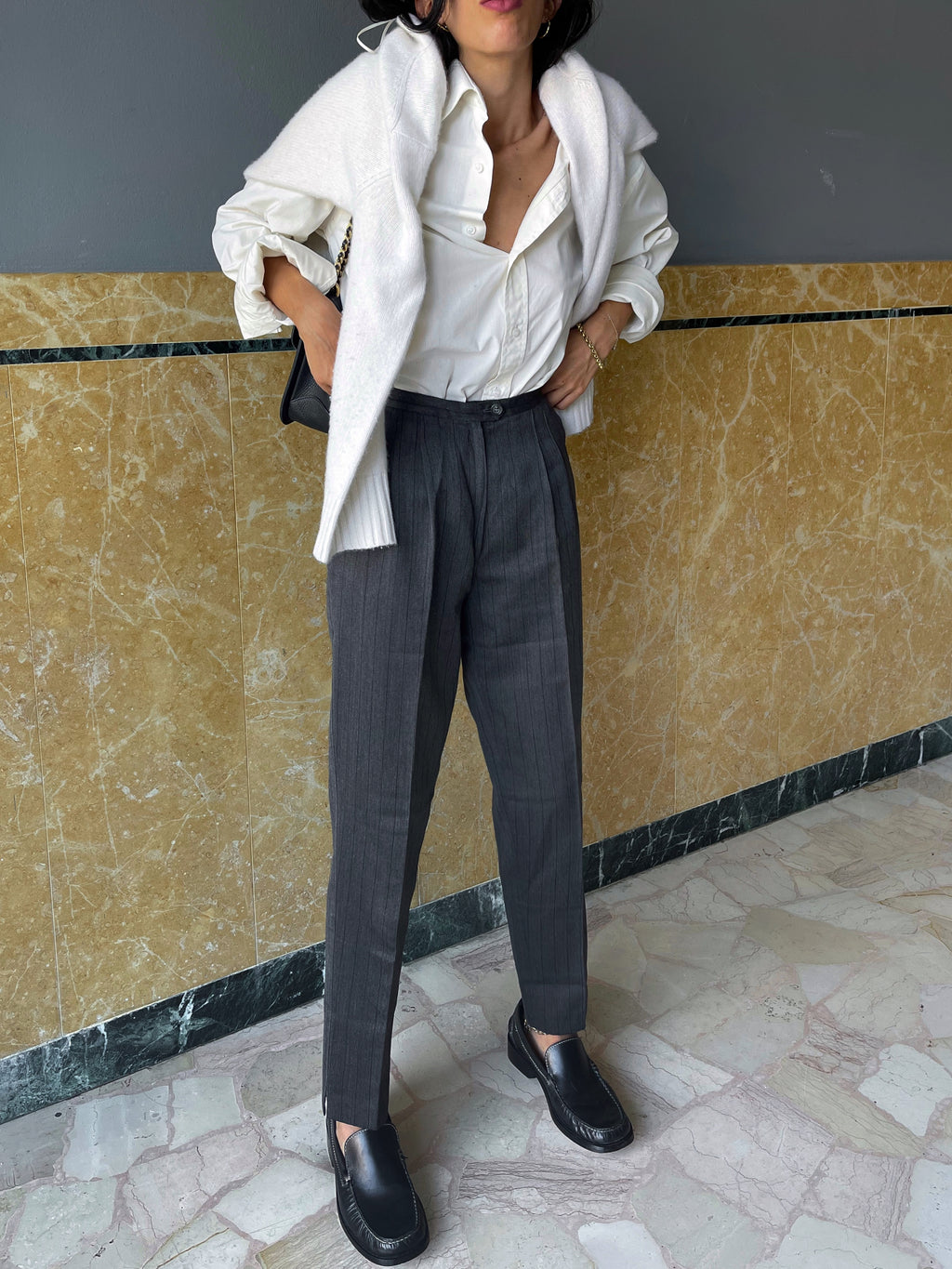 Pantaloni carbone