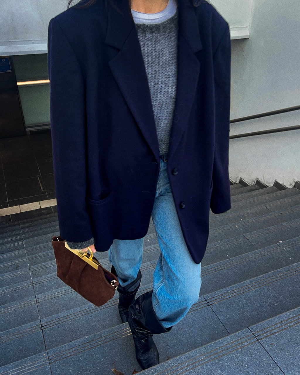 Blue blazer