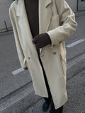 Cappotto bianco panna