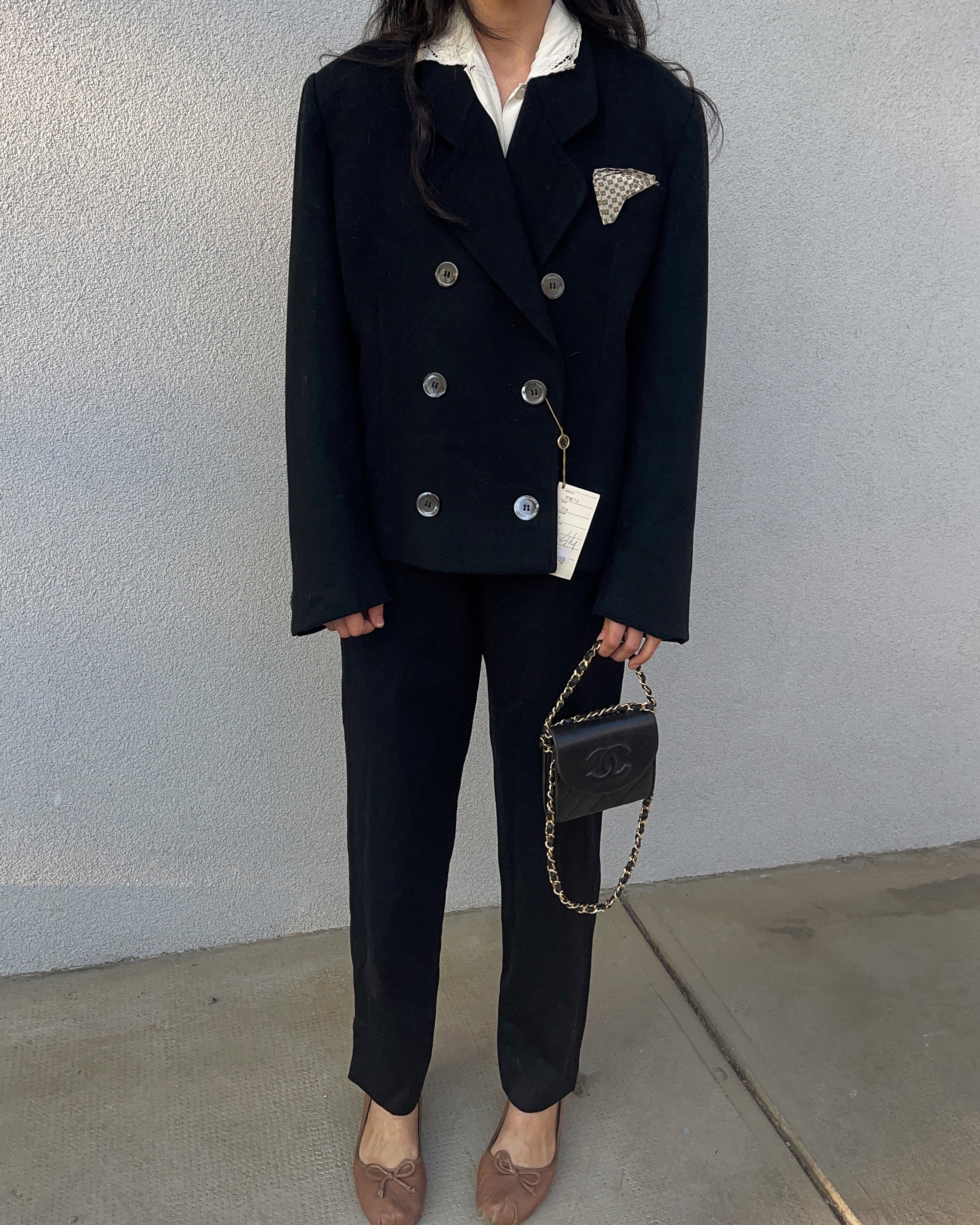 Cropped not cropped blazer