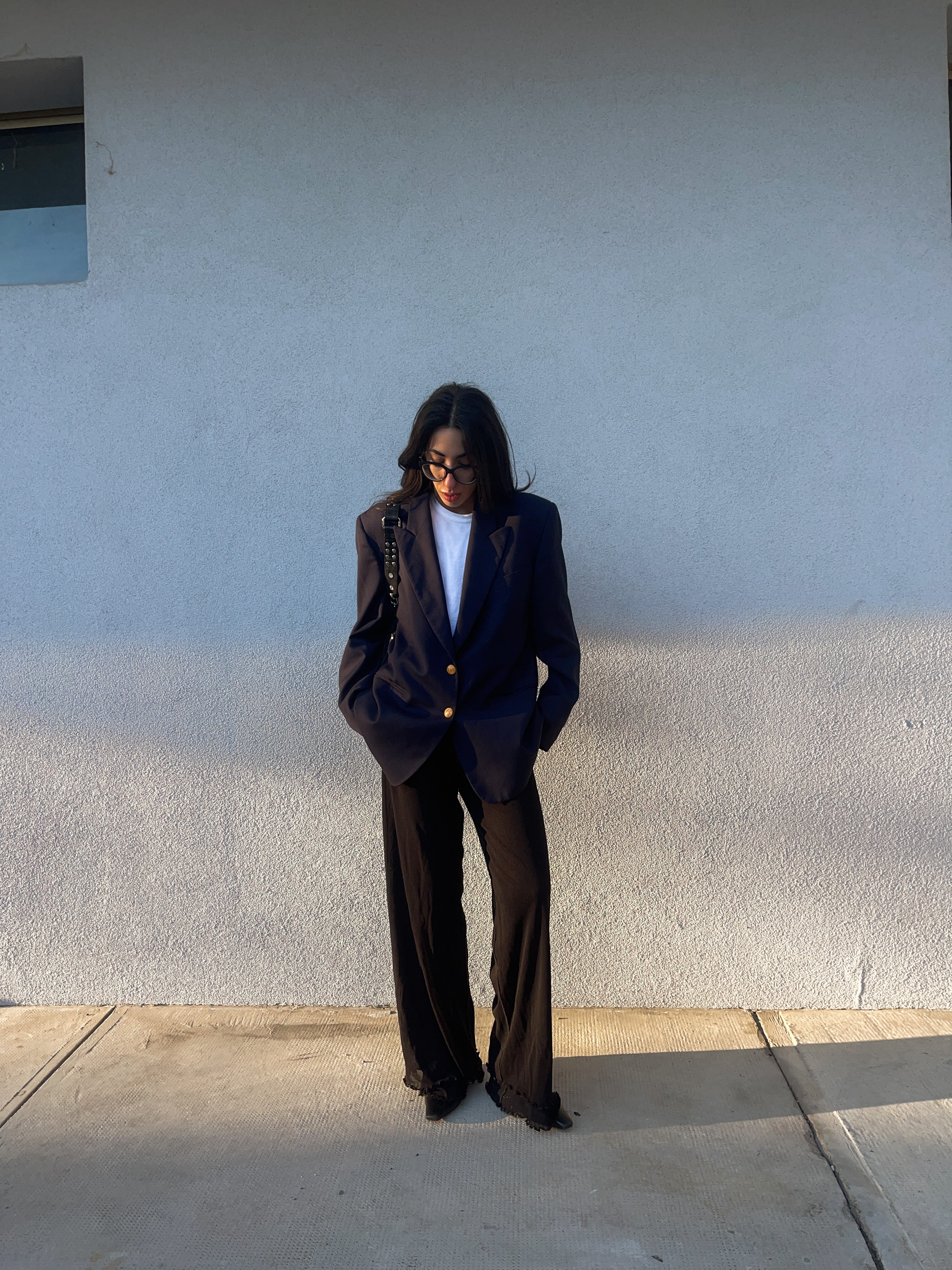Blue blazer