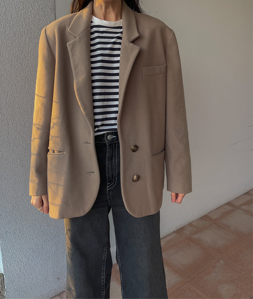 Light camel blazer
