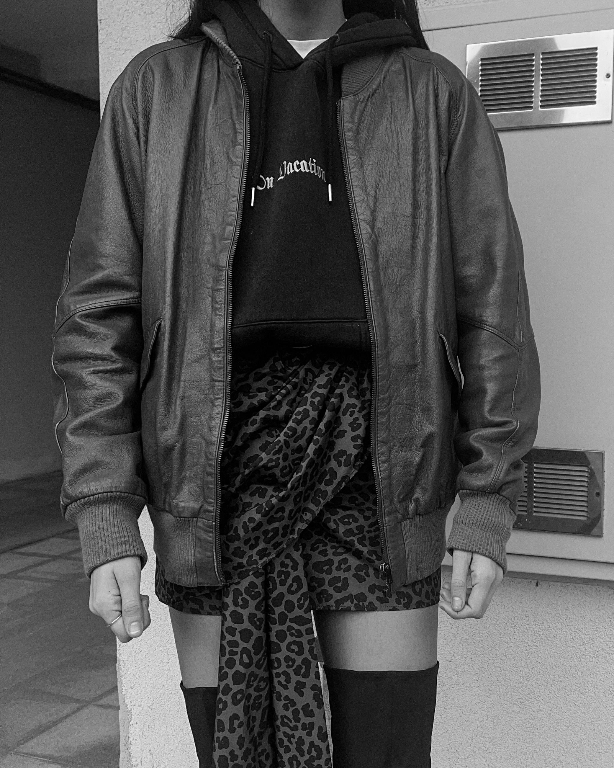 Nocciola Nappa bomber