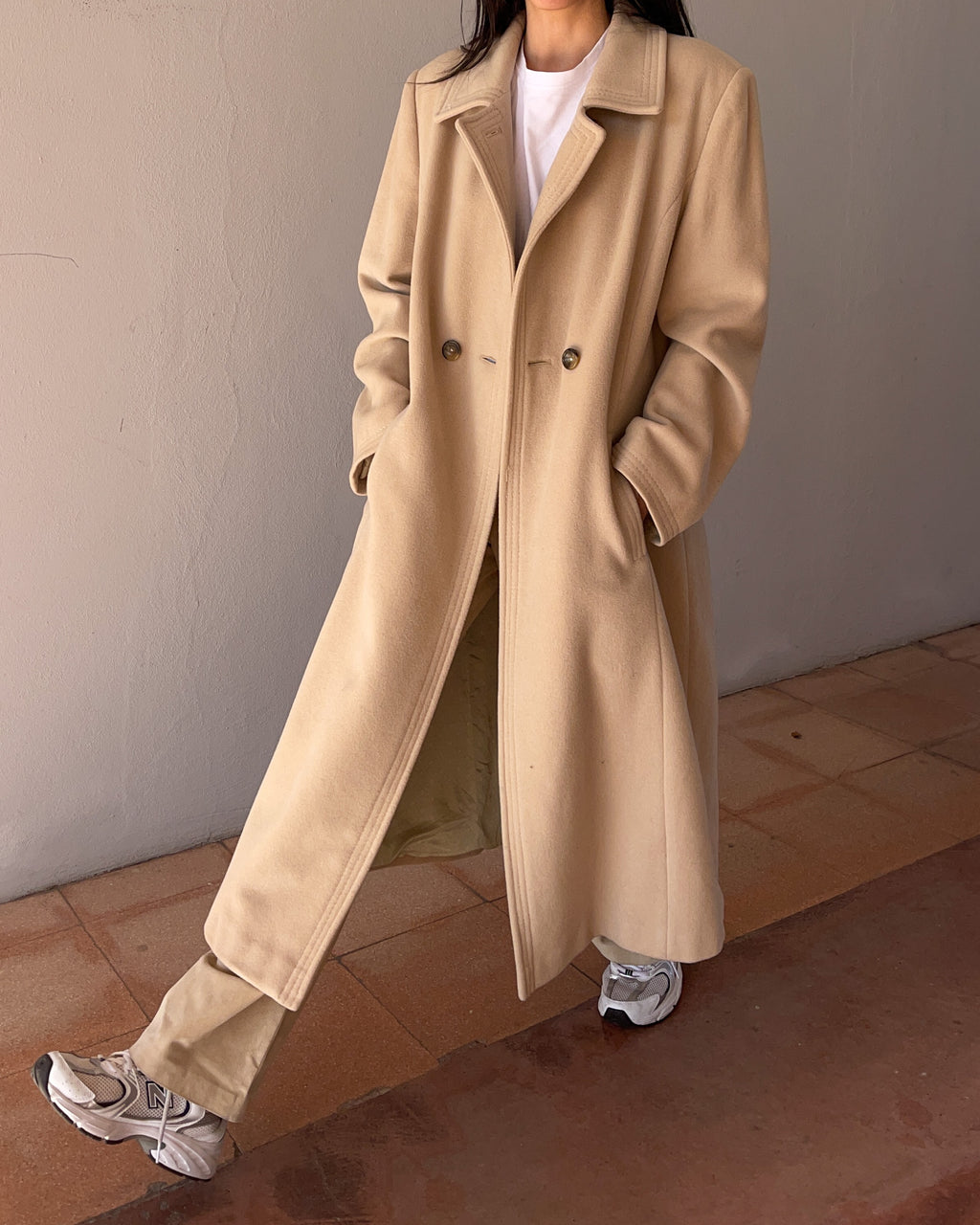 Cappotto beige