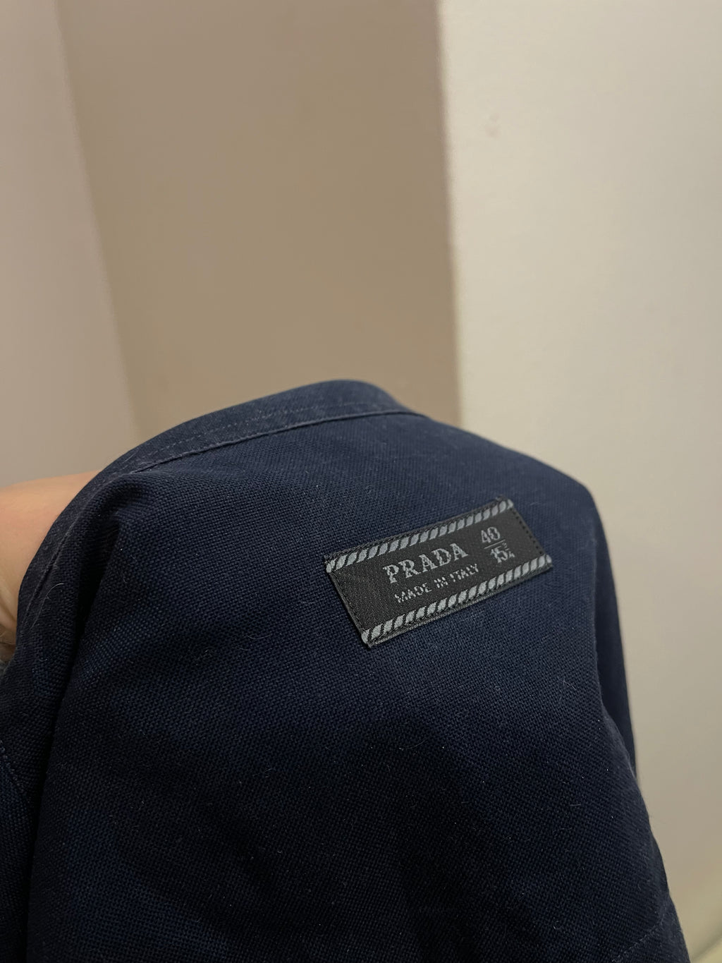 Prada blue shirt