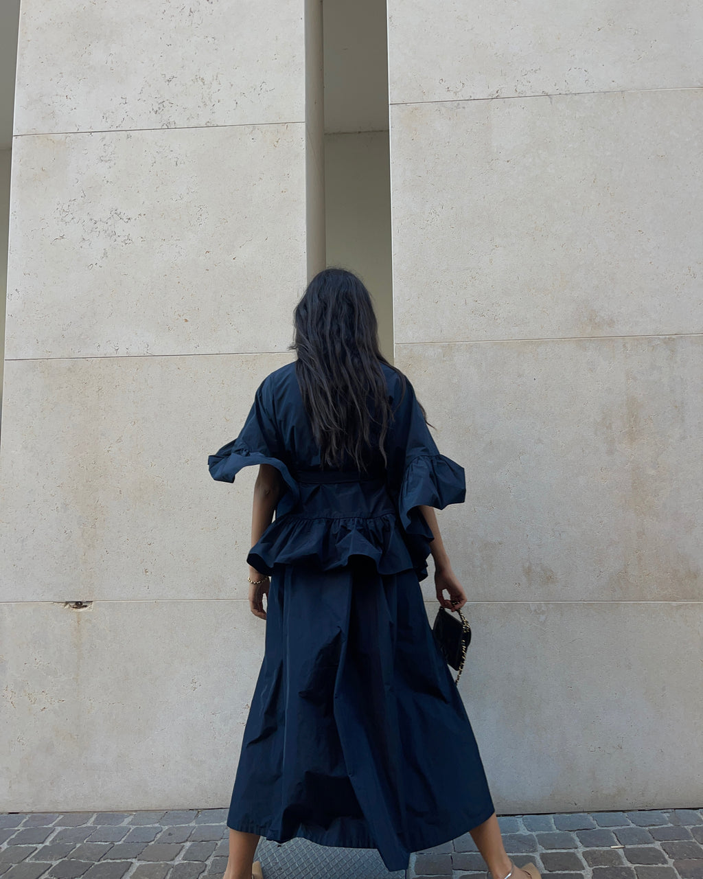 Max Mara studio blue dreamy dress