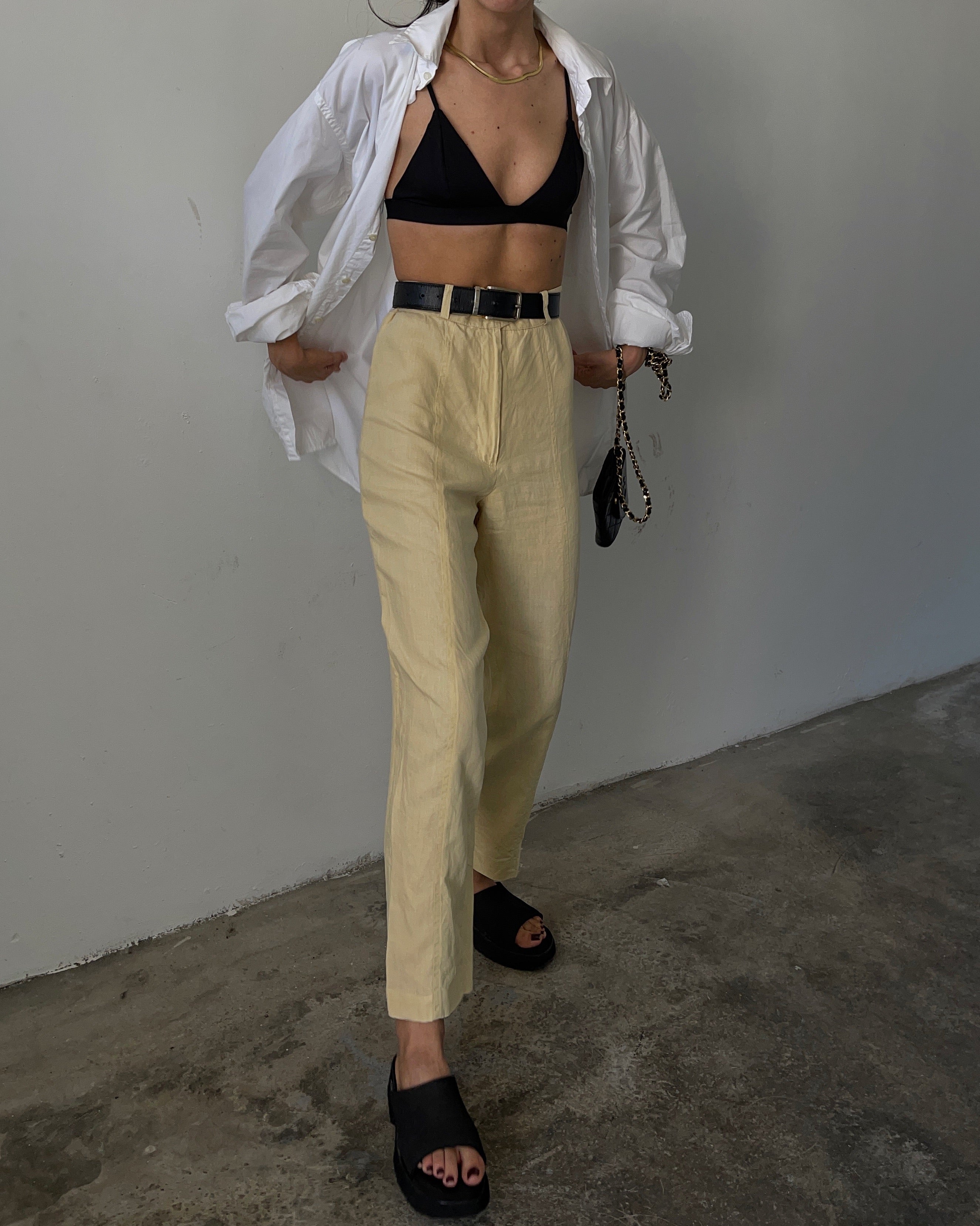 Pantalone beige