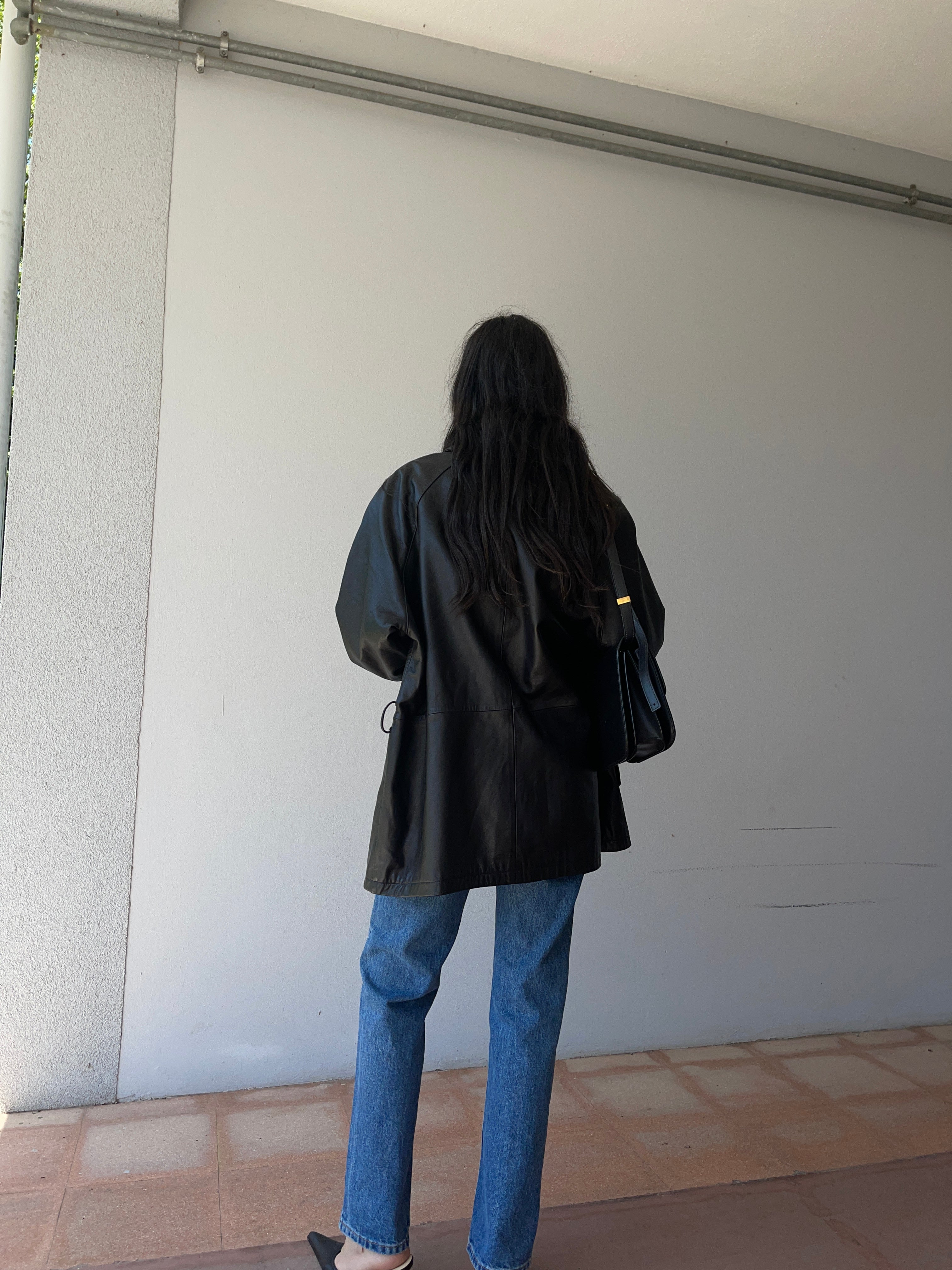 100 nappa jacket