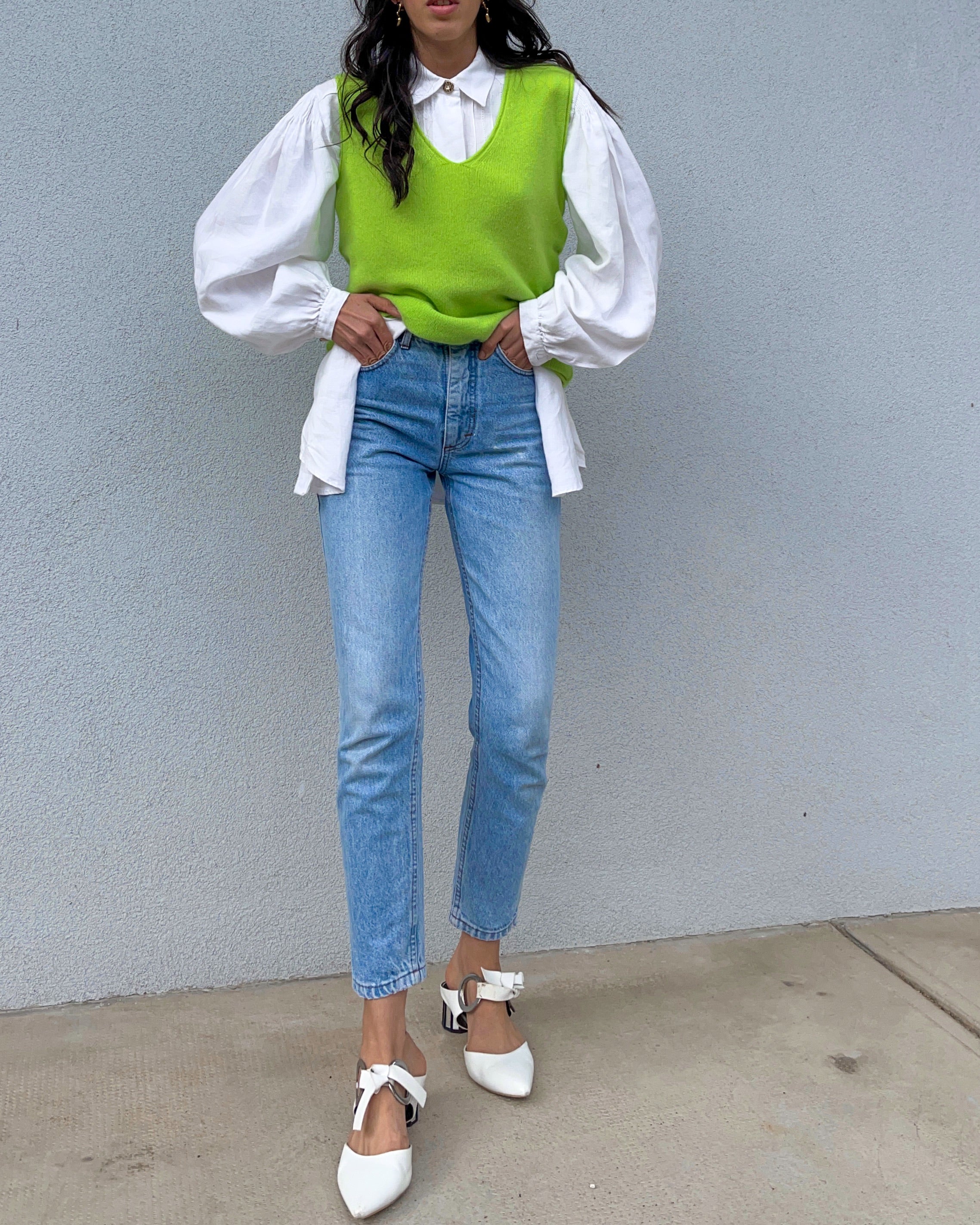 💚Gilet verde acido 💚special price