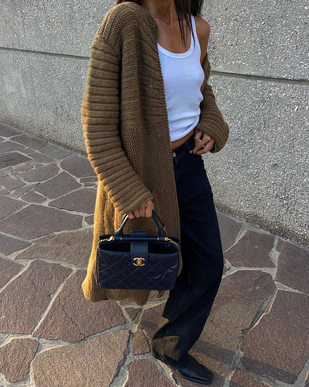 100 wool cardigan/ coat
