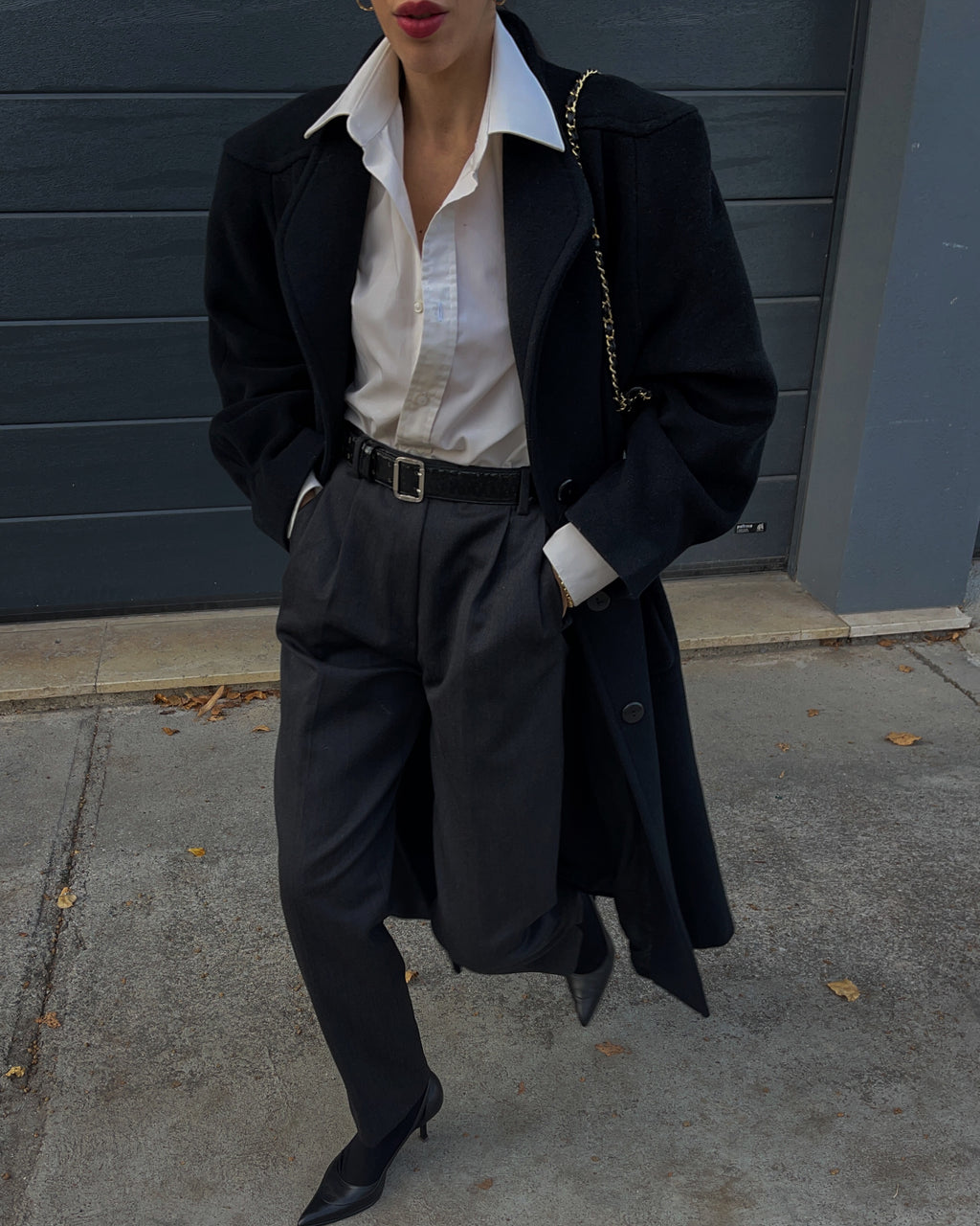 Grey Wool Trousers