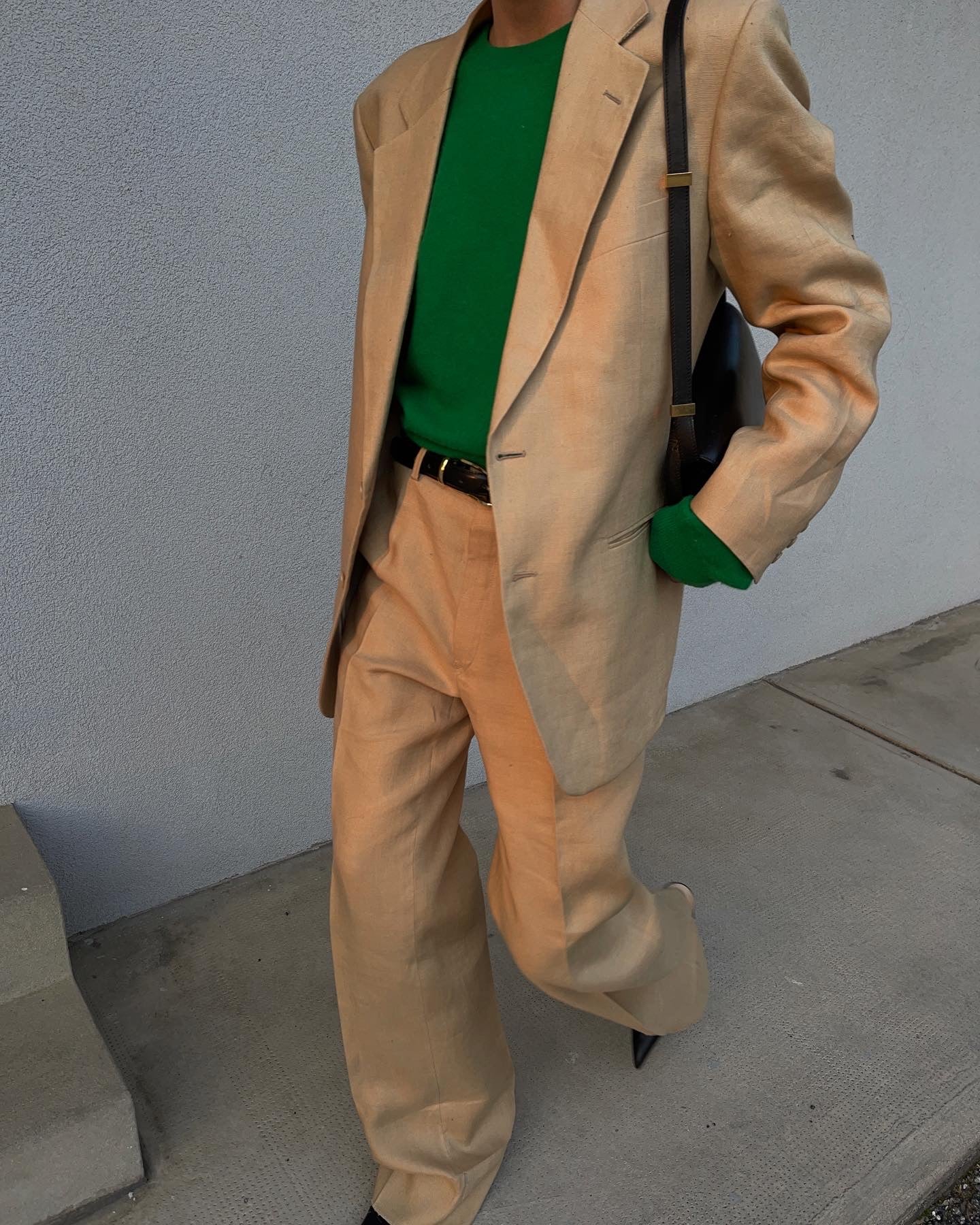 Linen suit