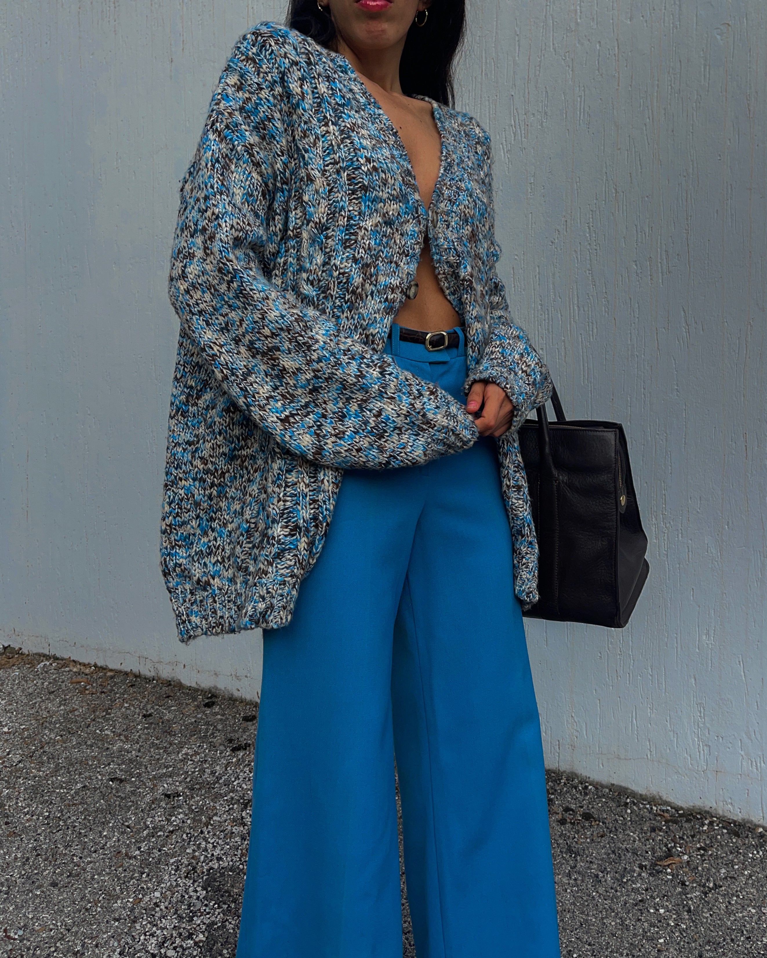 Mélange cardigan