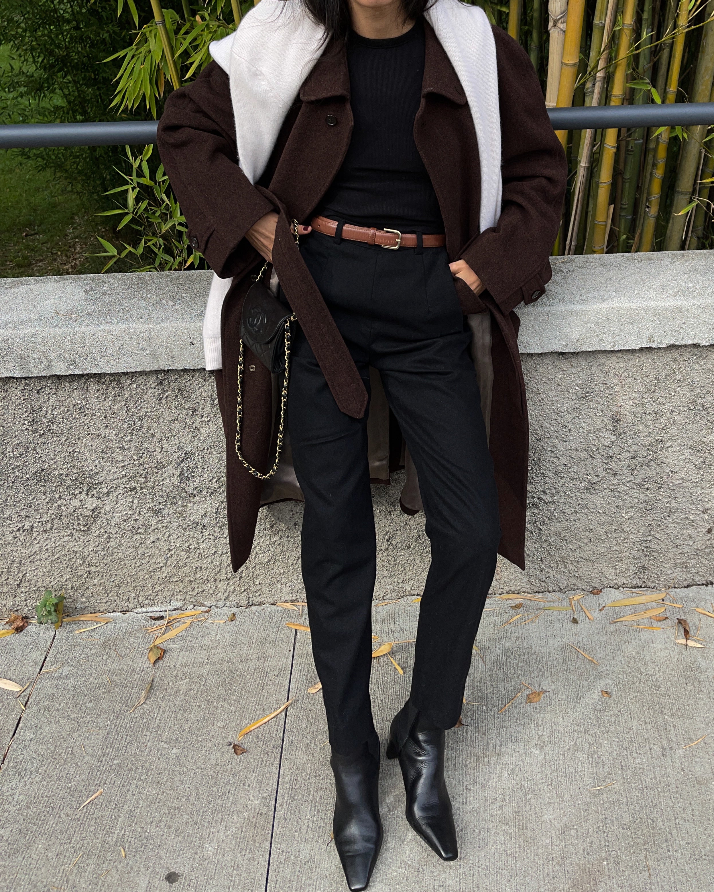 Brown chocolate coat