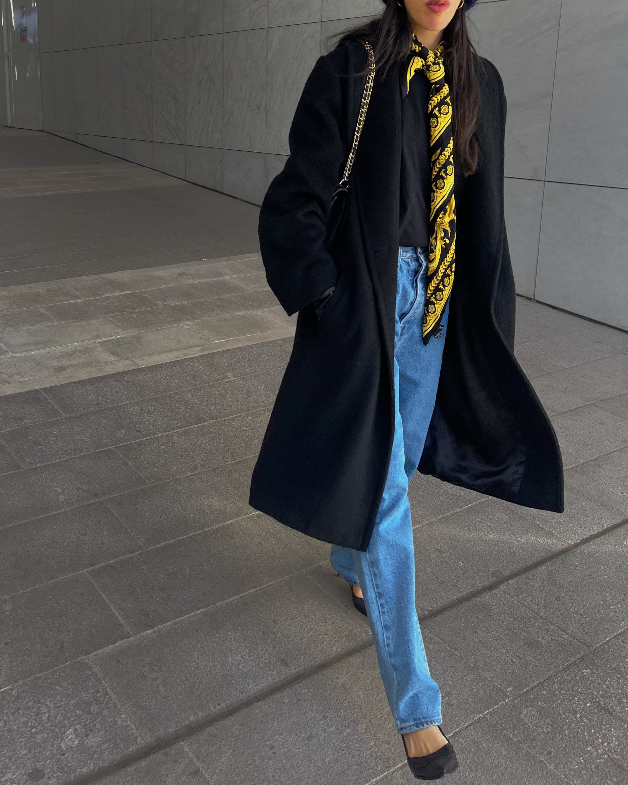 Black coat