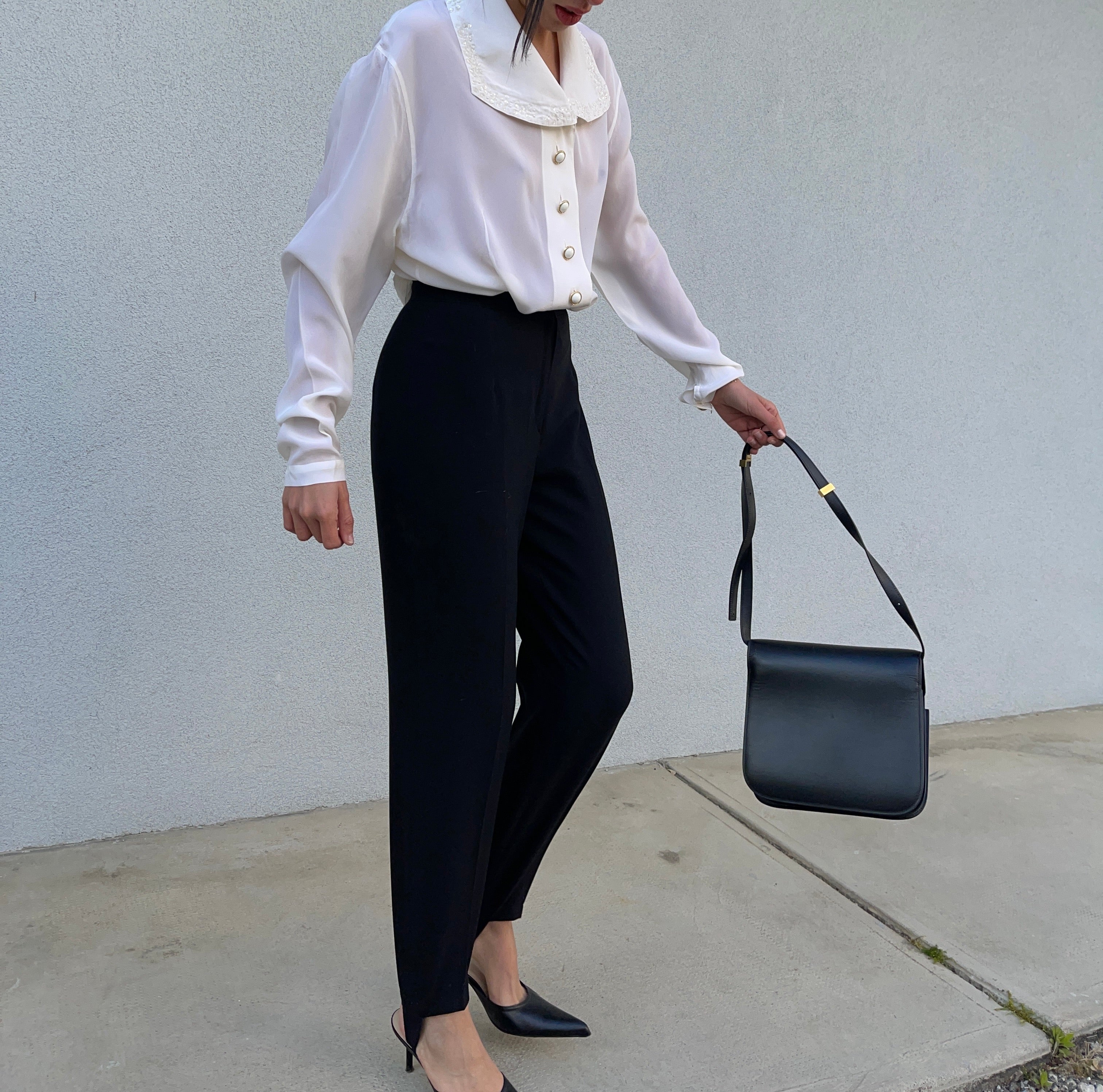 Black trousers