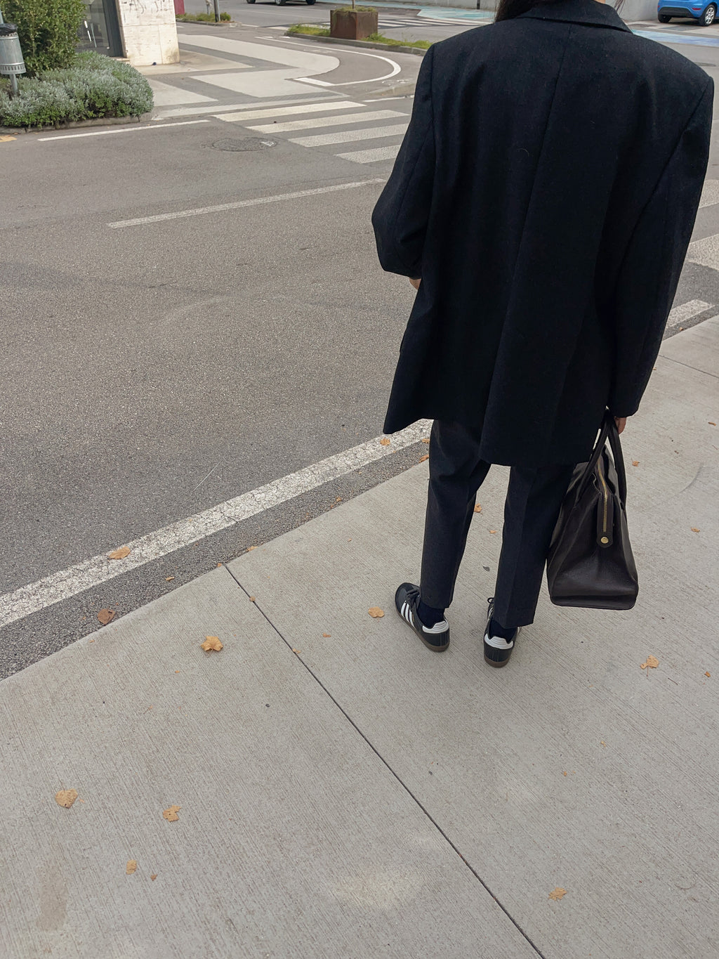 Grey blazer