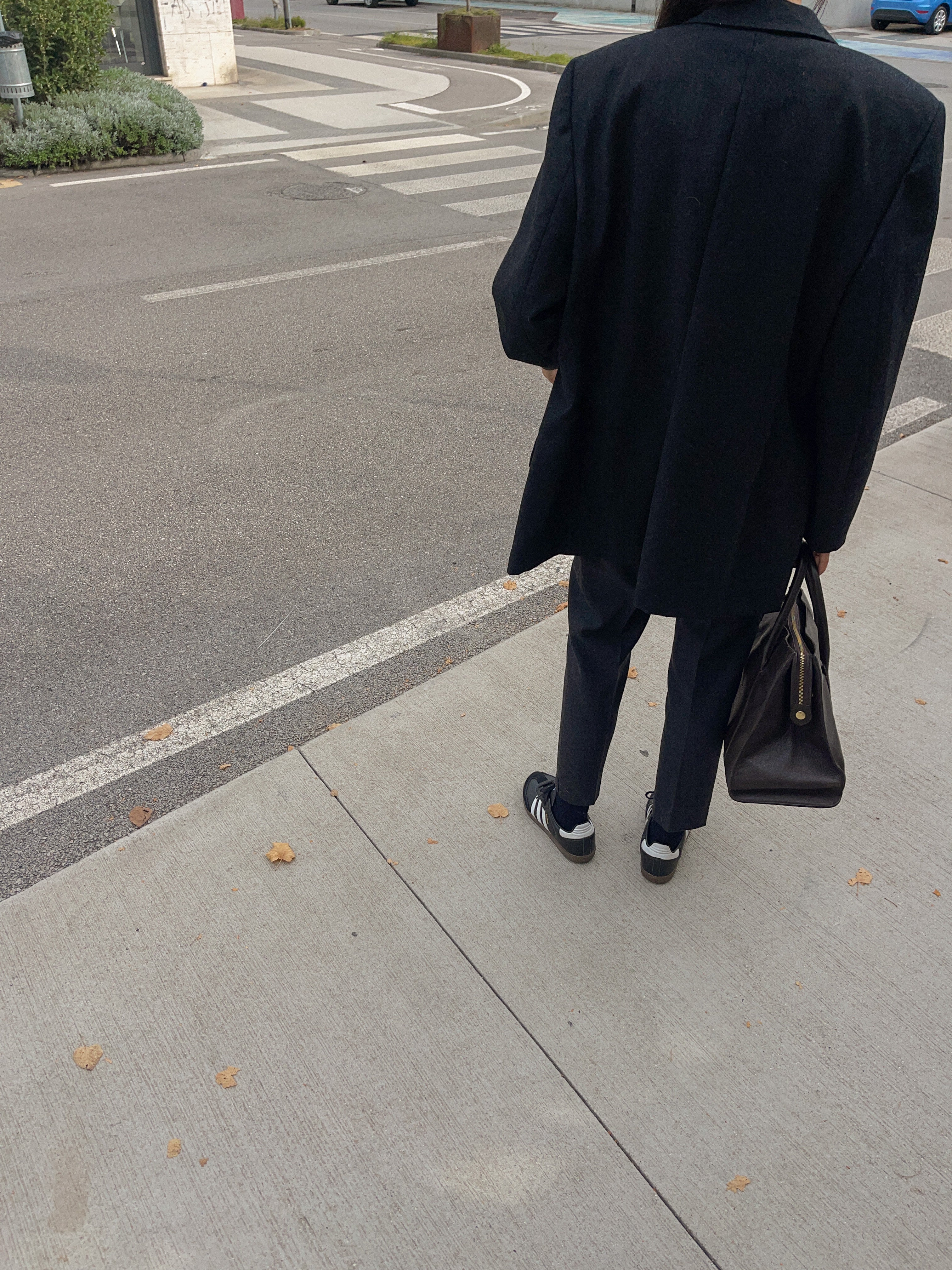 Grey blazer