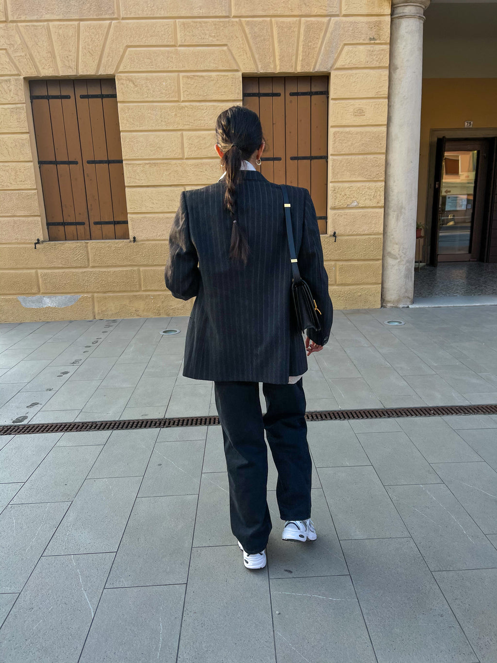Pinstripe blazer